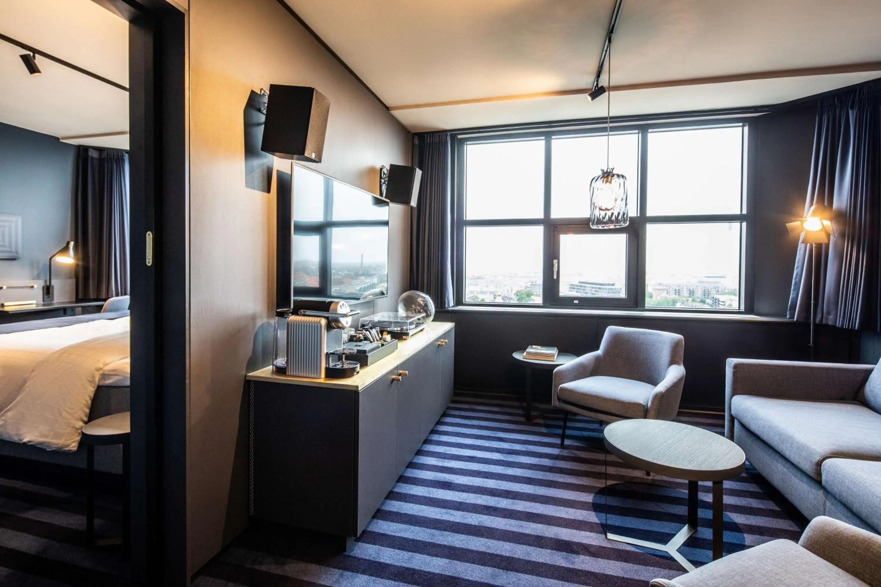 Photo of the whole room, Bed in Scandic Falkoner