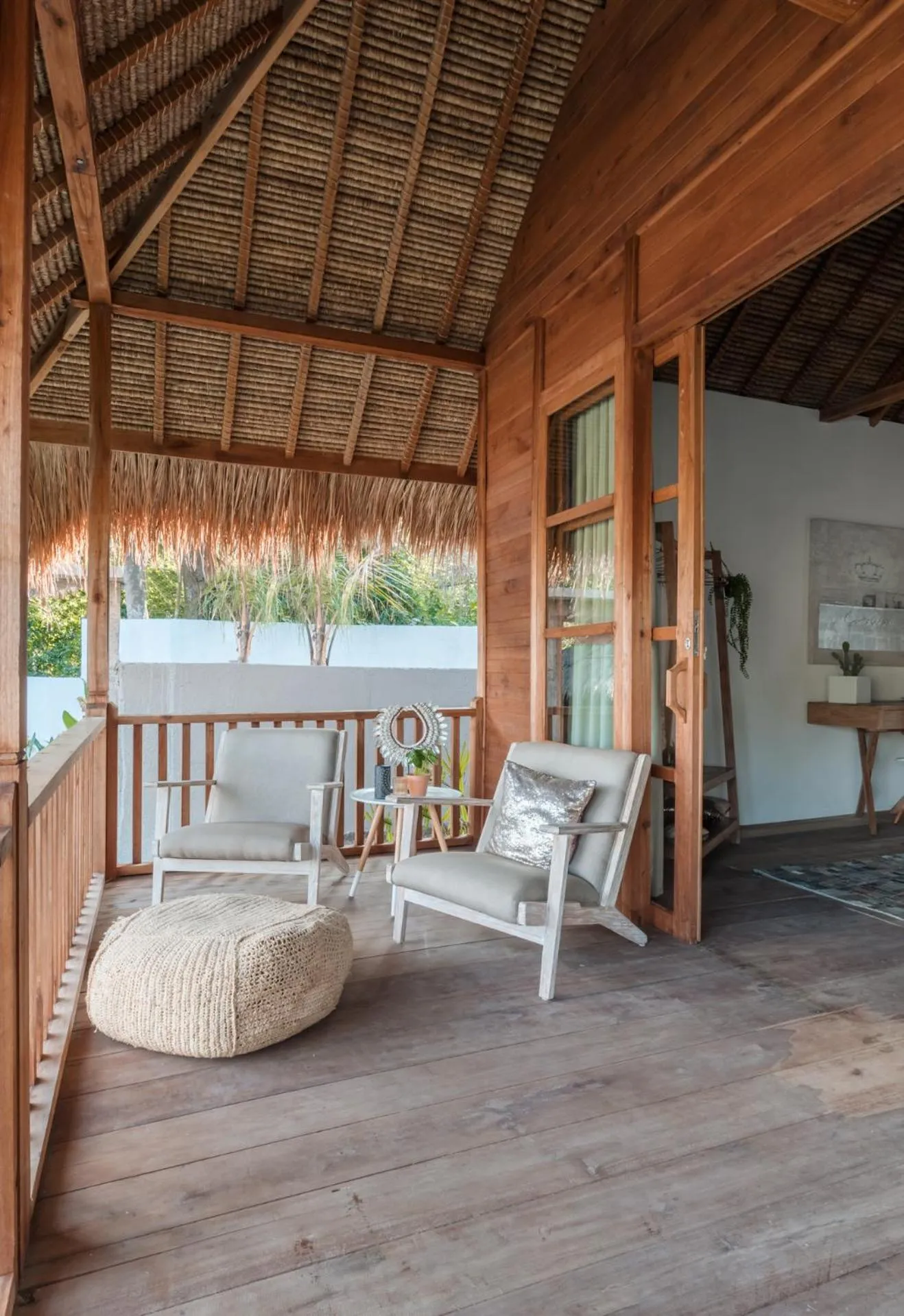 Balcony/Terrace in Lempuyang Boutique Hotel