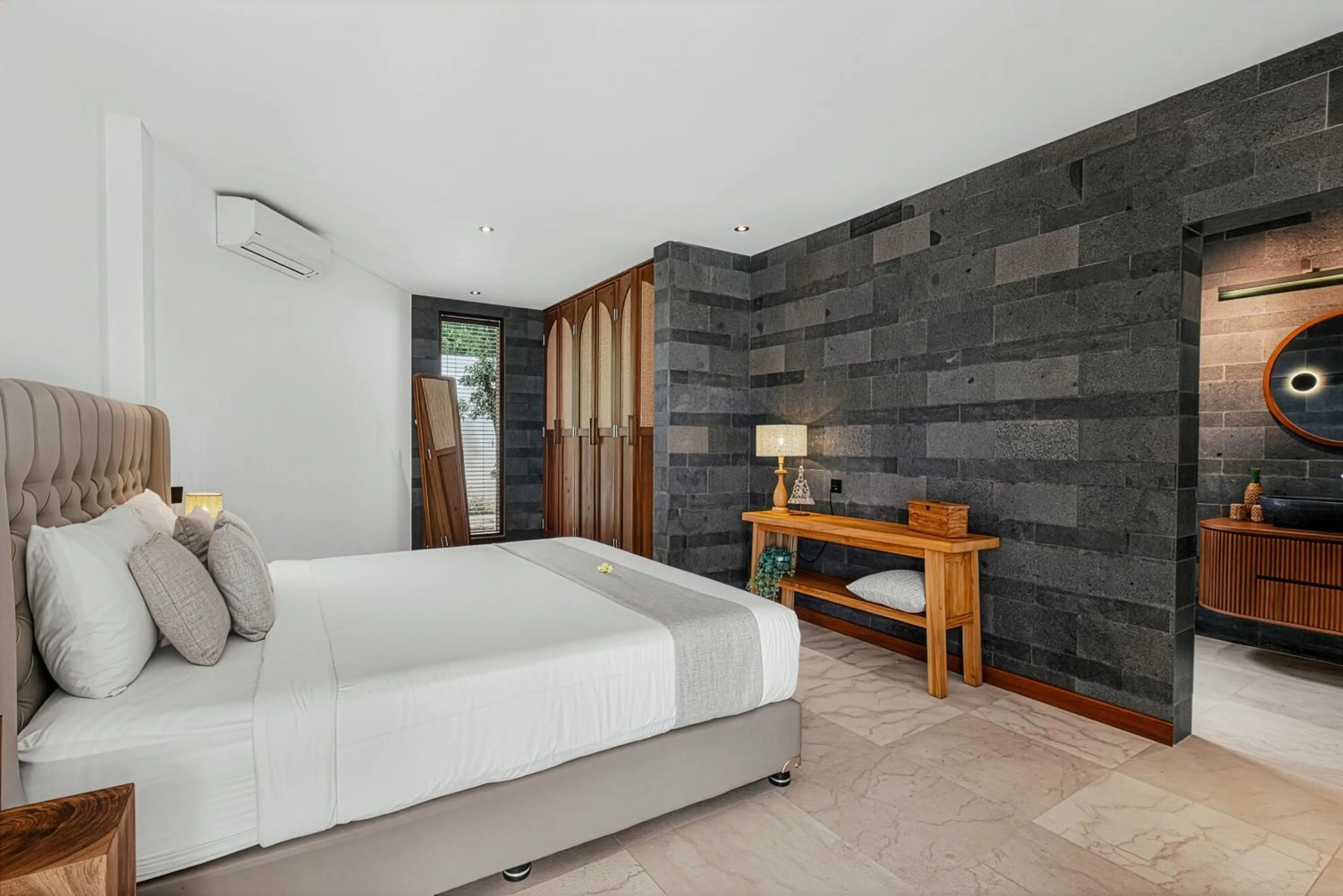 Bed in Lempuyang Boutique Hotel