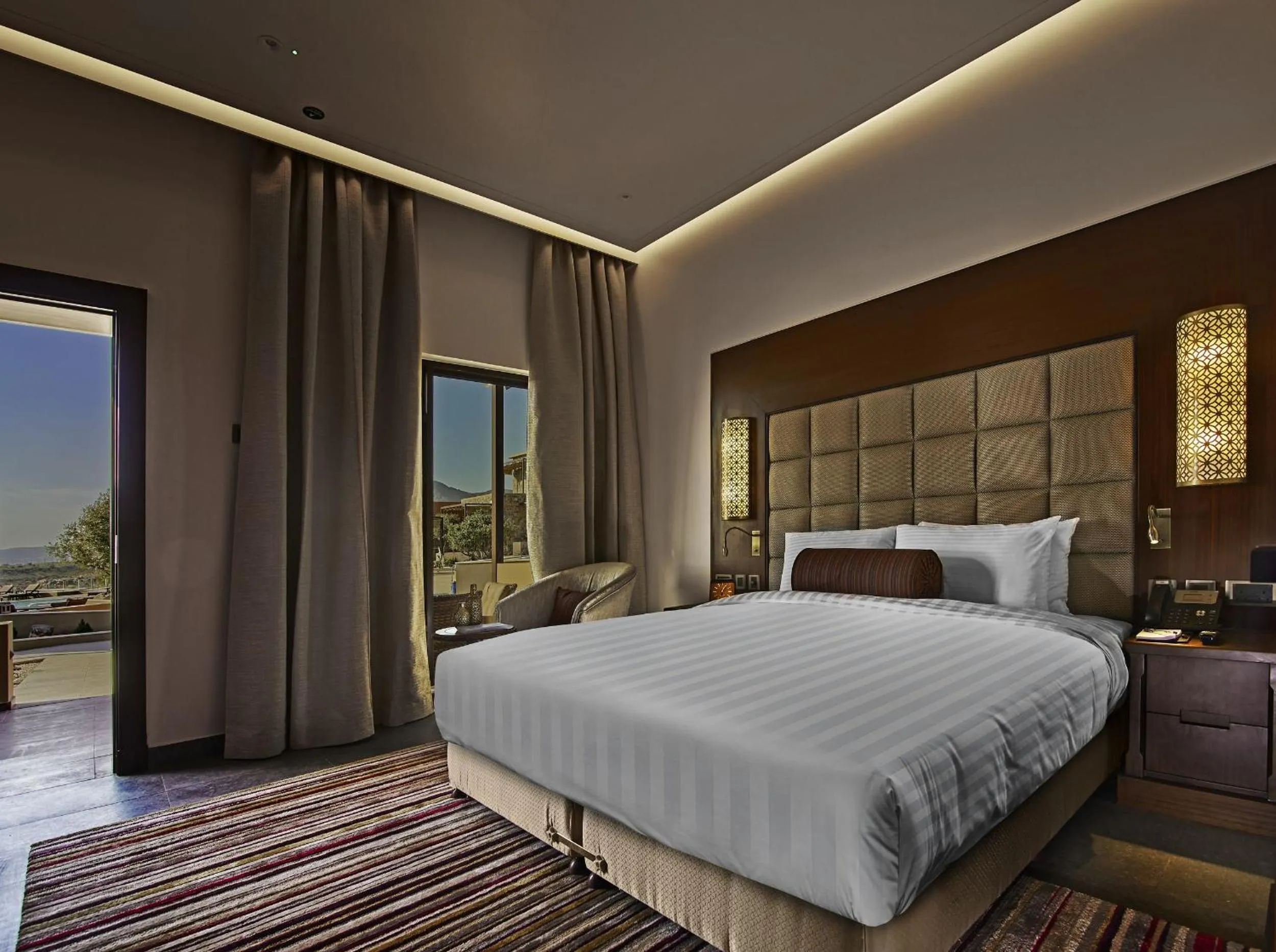 Bed in Sahab Resort and Spa, Jabal Al Akhdar