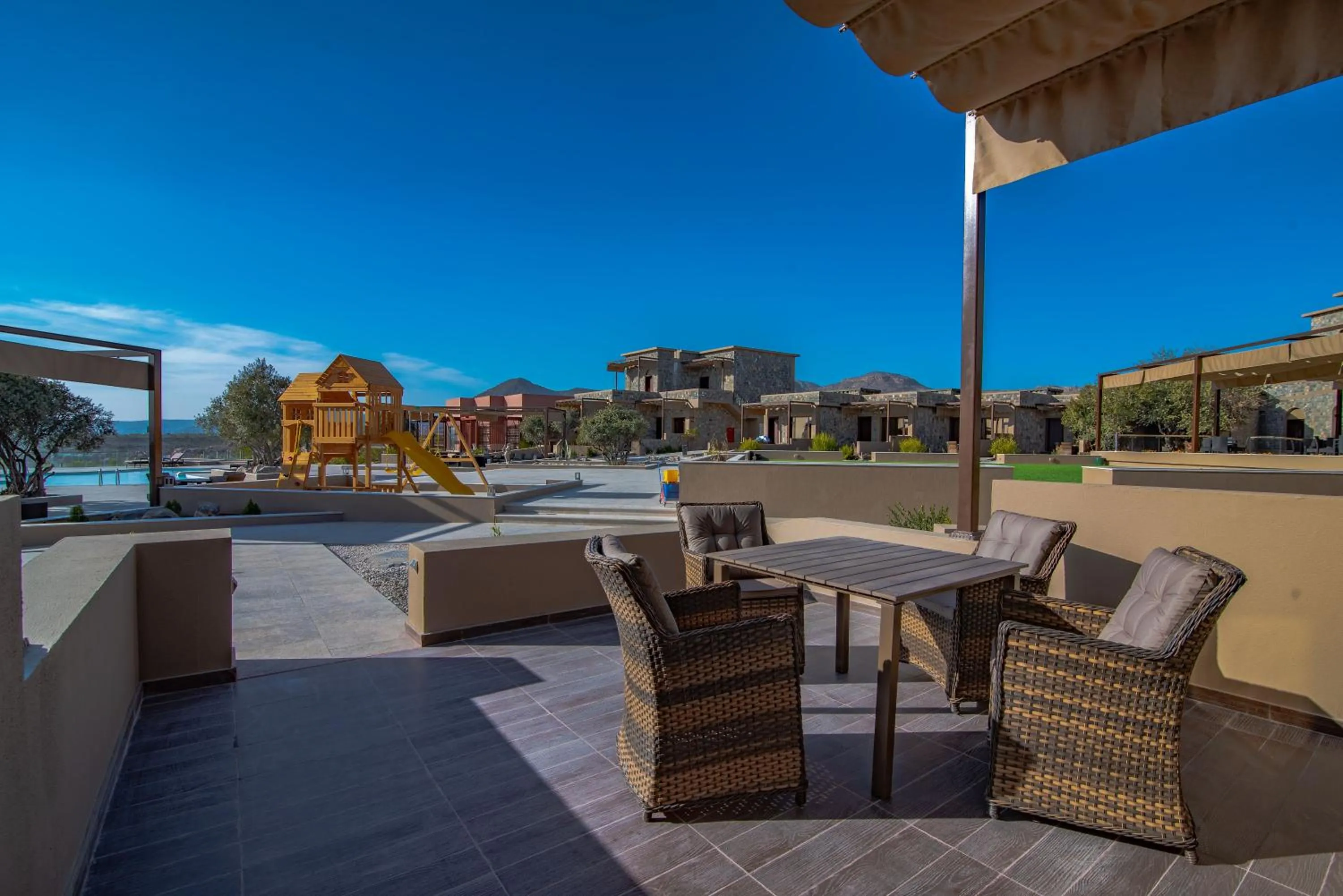 Patio in Sahab Resort and Spa, Jabal Al Akhdar