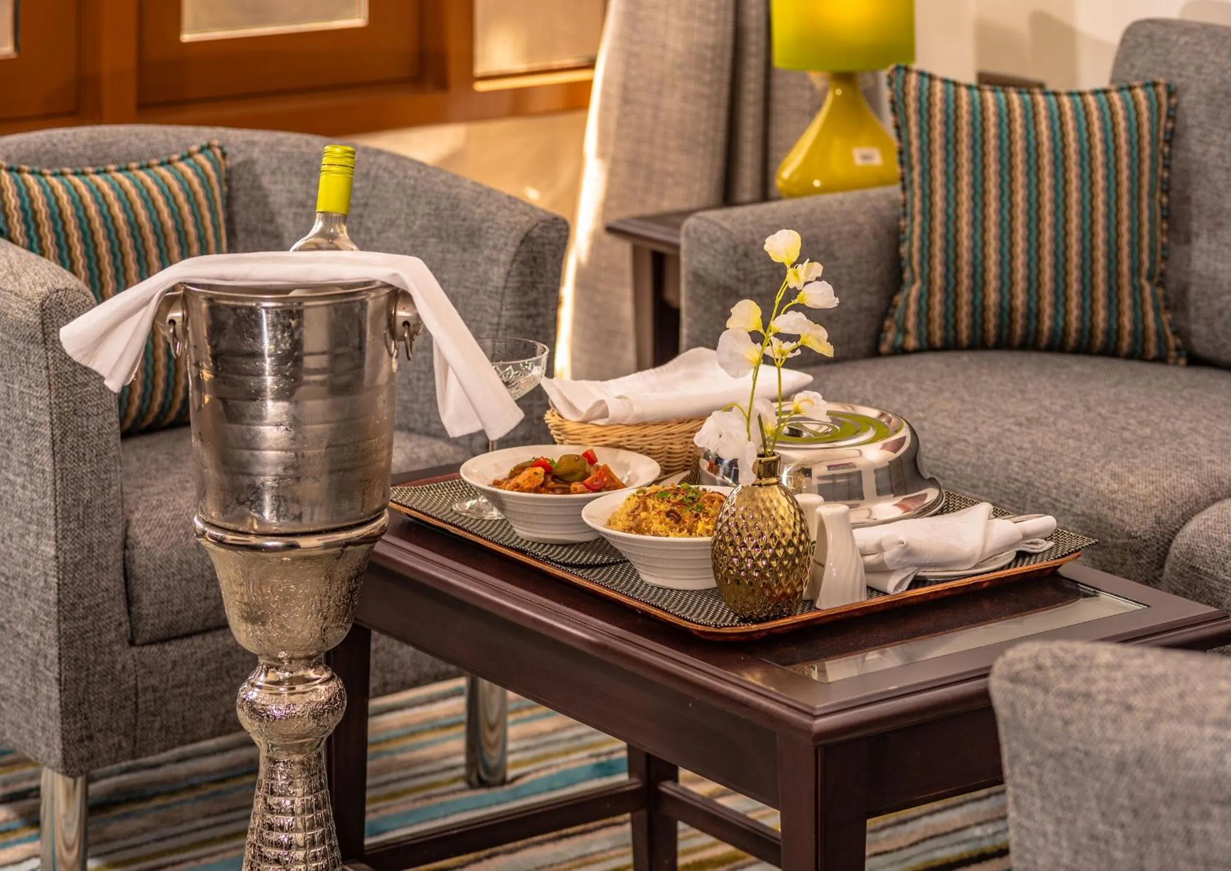 Food in Sahab Resort and Spa, Jabal Al Akhdar