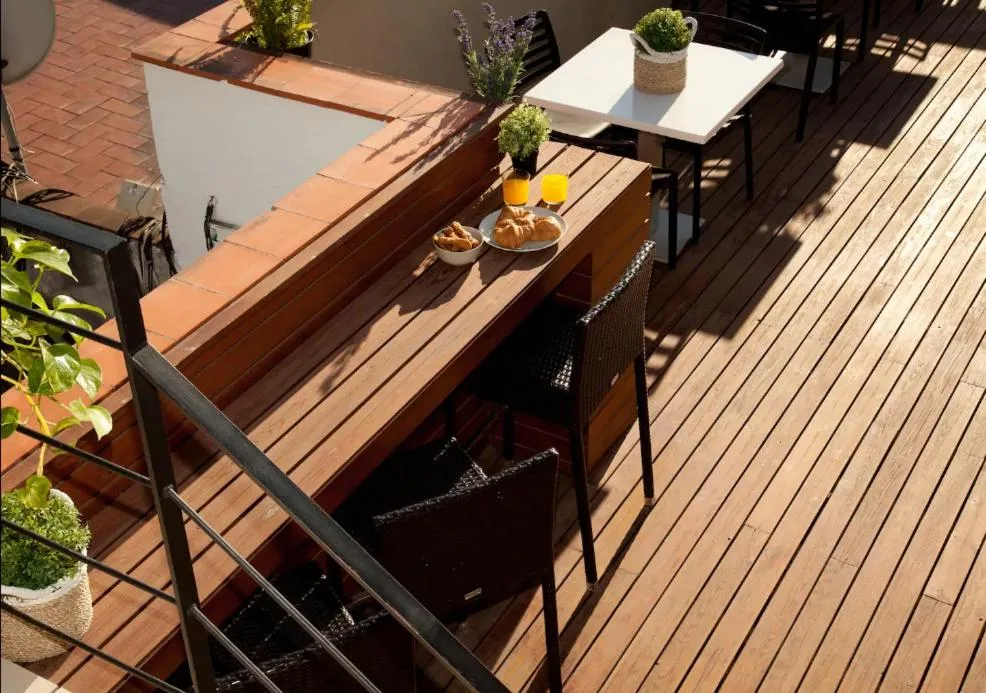 Balcony/Terrace in Enjoybcn Gaudi Apartments