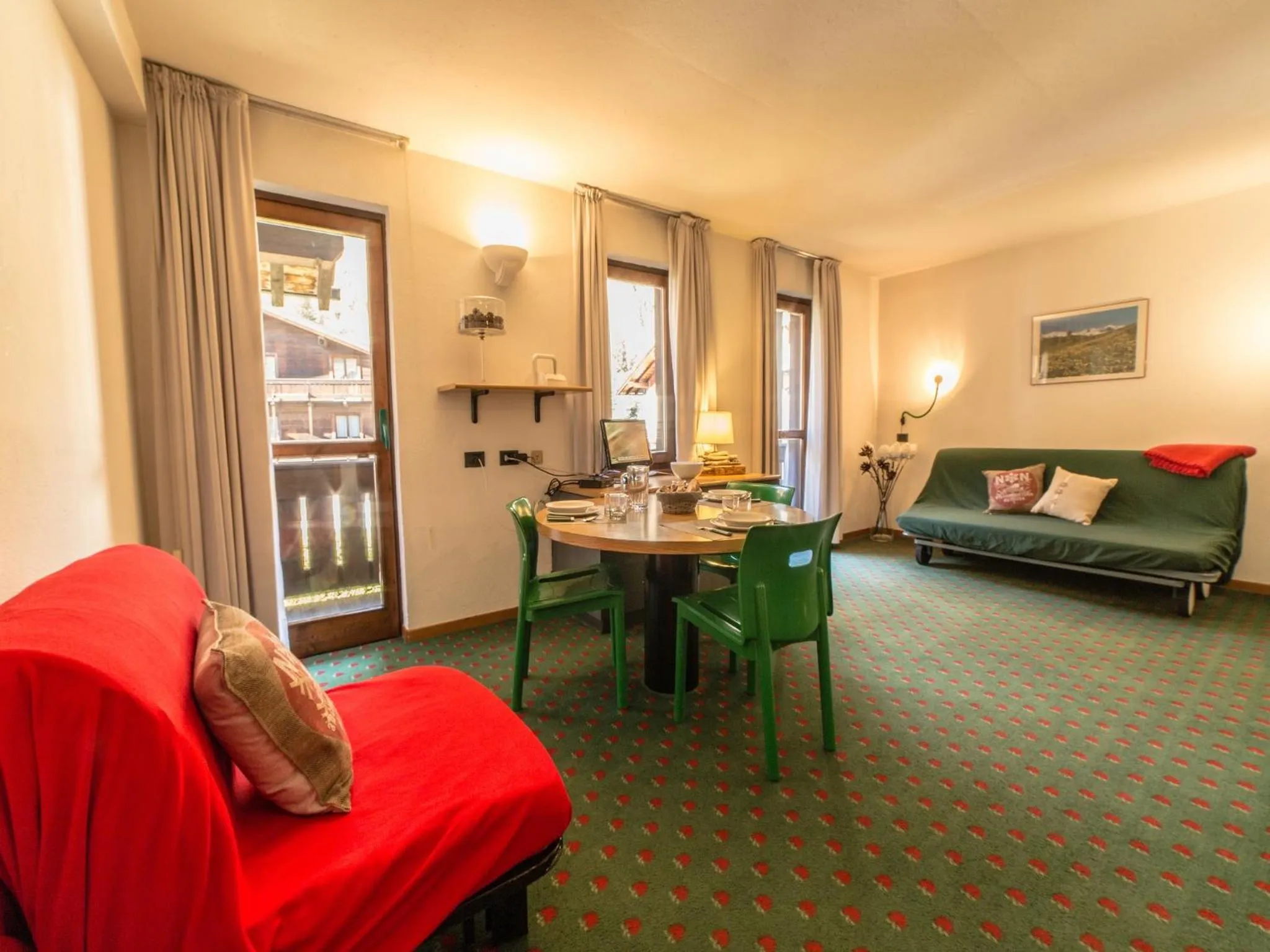 Communal lounge/ TV room in Residence Apfel