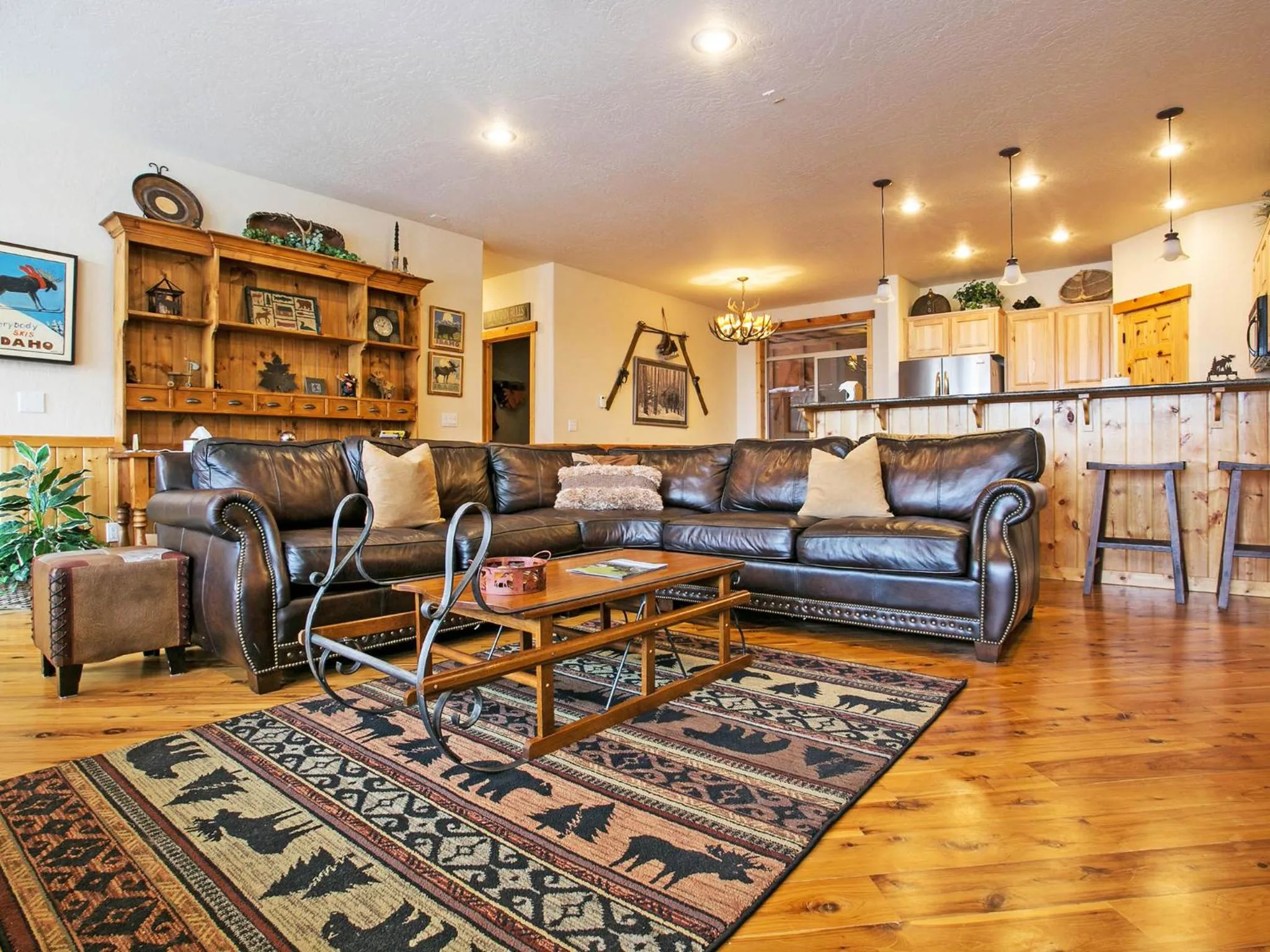 Spacious Sandpoint Chalet with Hot Tub Views