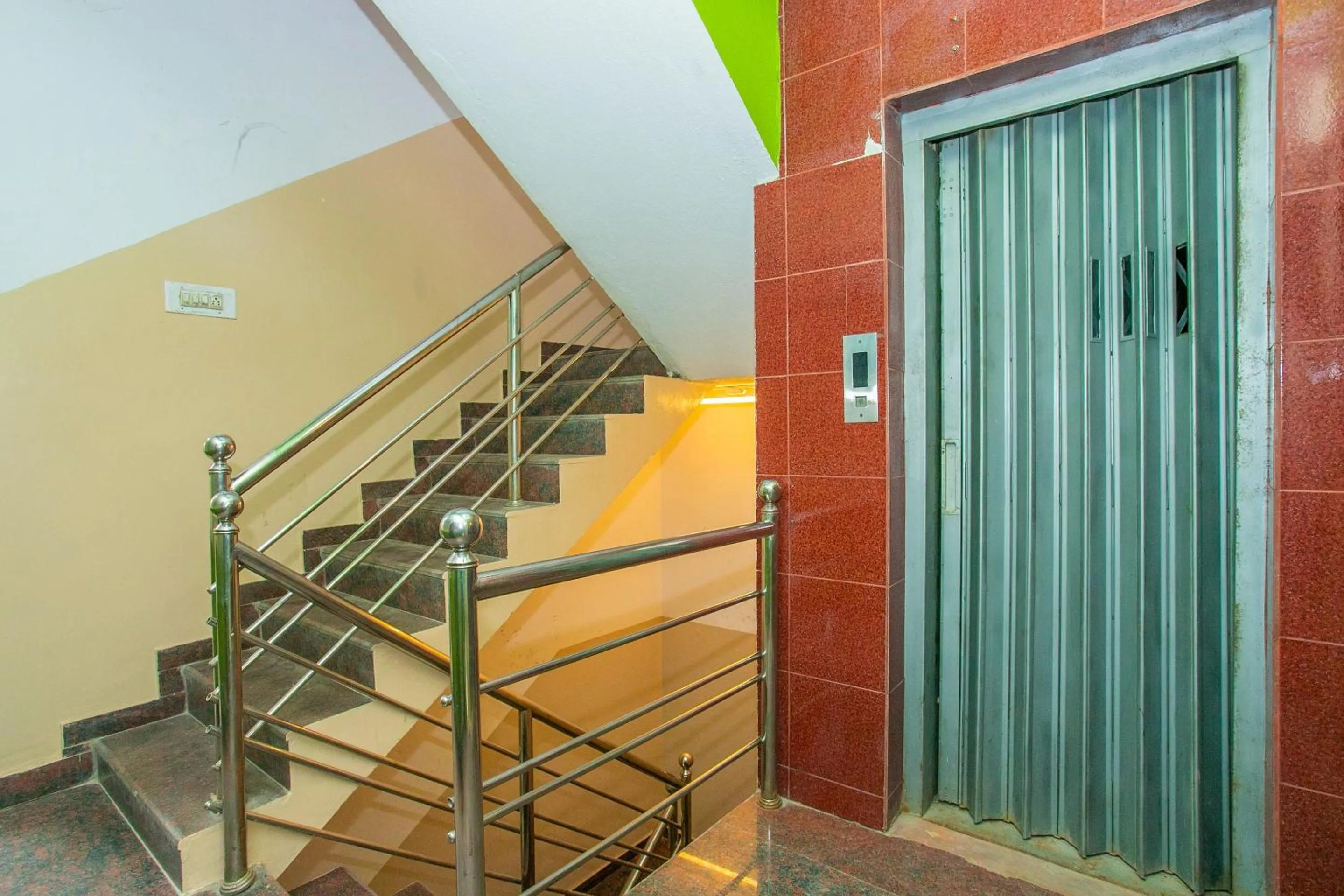 Facility for disabled guests in Hotel O Sri Hari Premium Comforts Near Sandhya Digital K Theatre