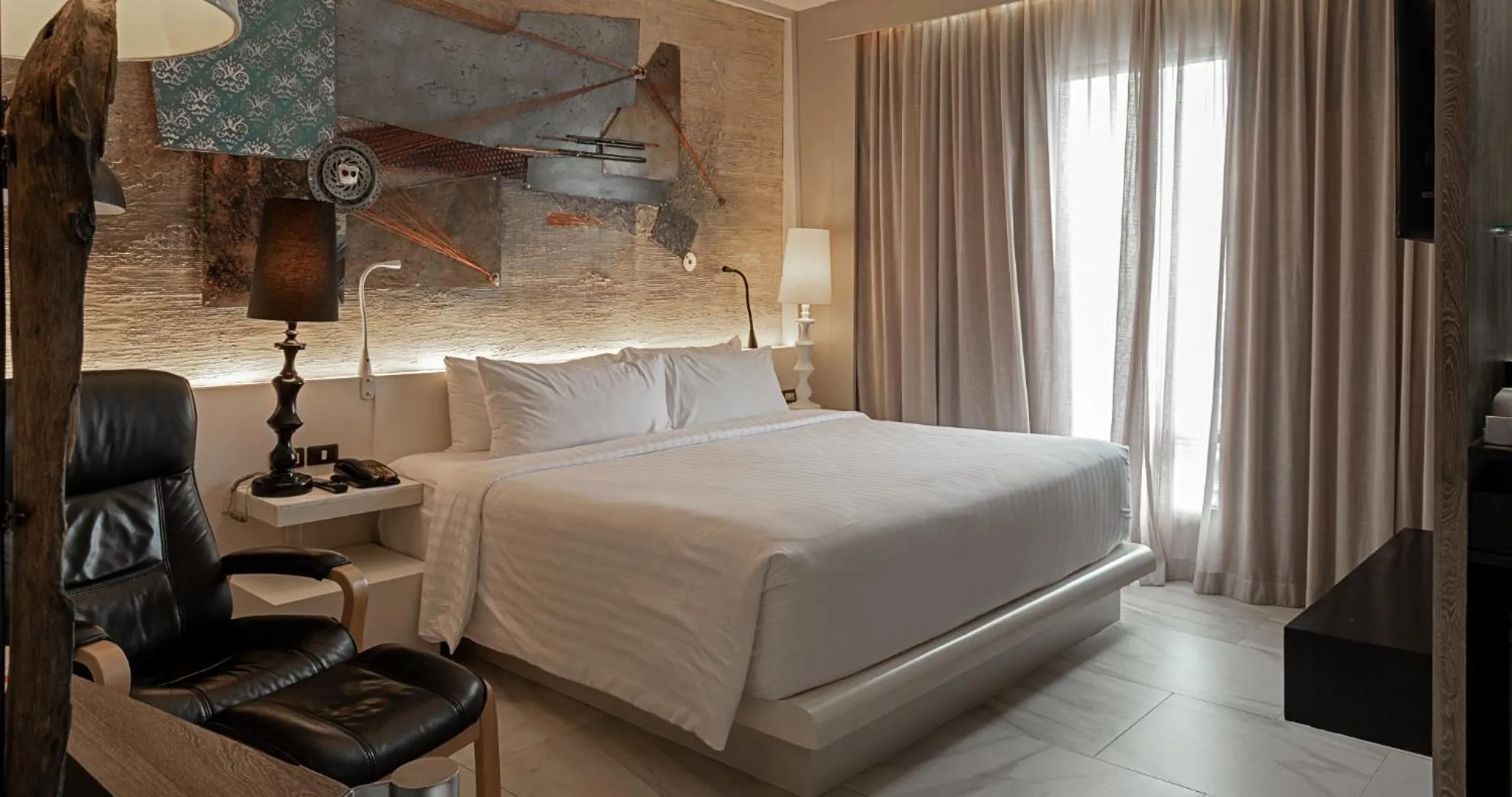 Bedroom, Bed in Siam At Siam Design Hotel Bangkok