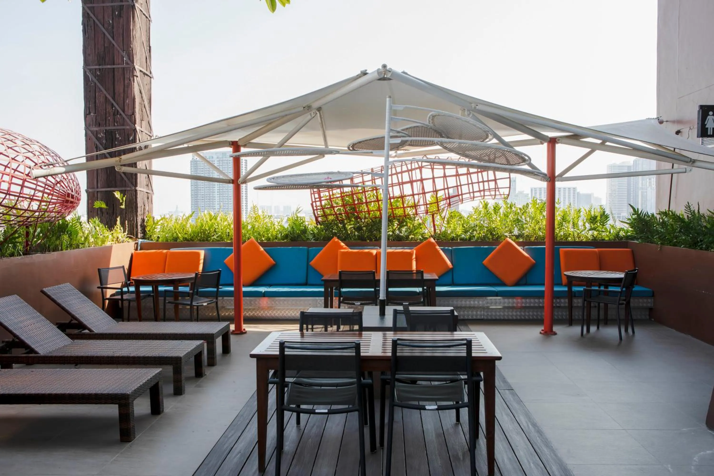 Swimming pool in Siam At Siam Design Hotel Bangkok