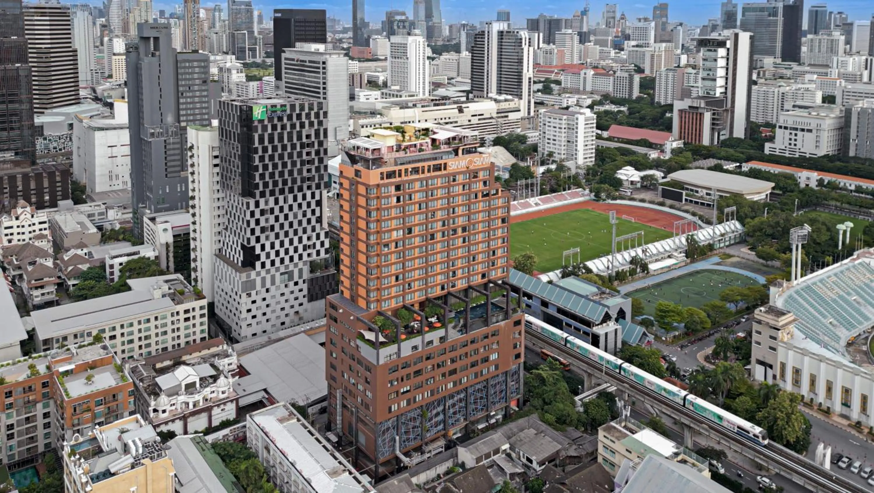 City view in Siam At Siam Design Hotel Bangkok