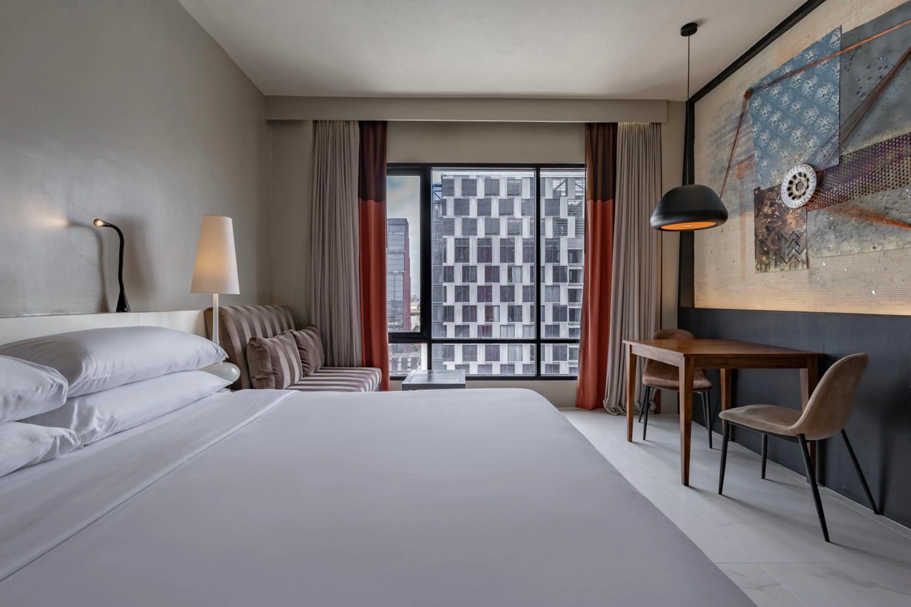 Bed in Siam At Siam Design Hotel Bangkok