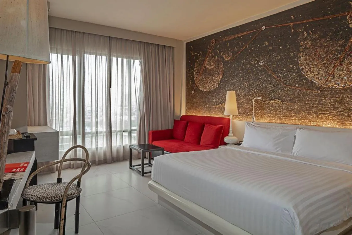 Bed in Siam At Siam Design Hotel Bangkok