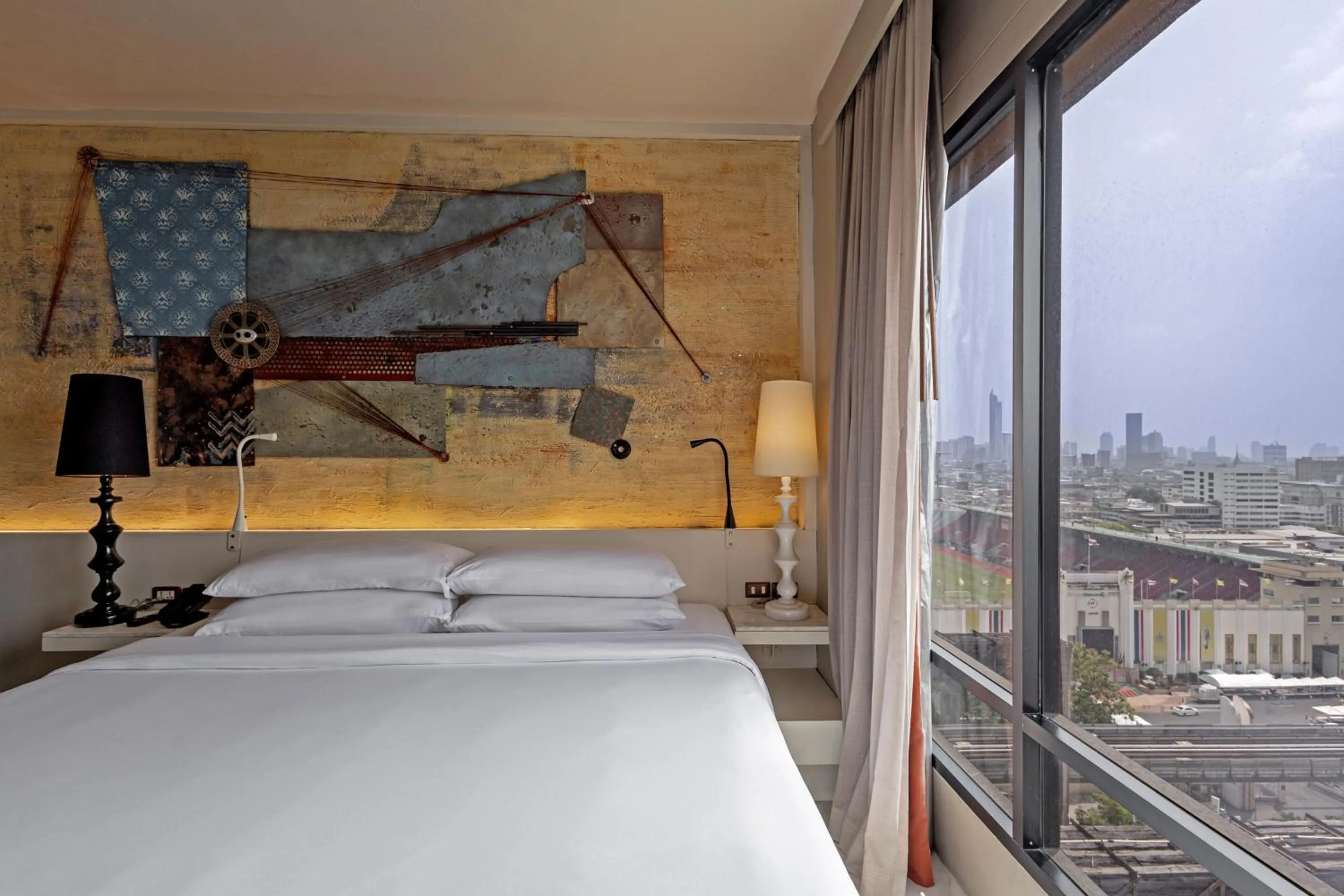 Bed in Siam At Siam Design Hotel Bangkok