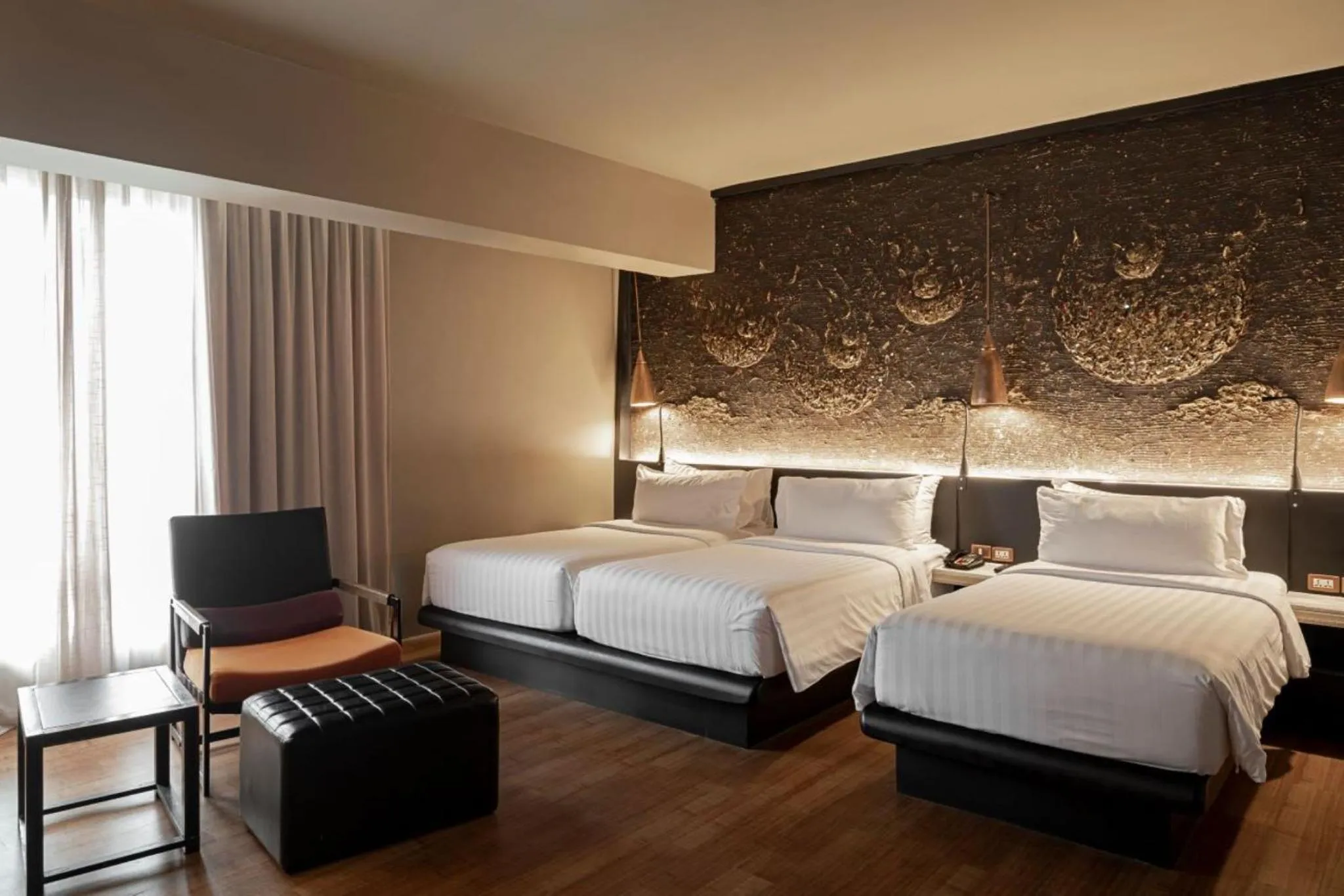 Bed in Siam At Siam Design Hotel Bangkok