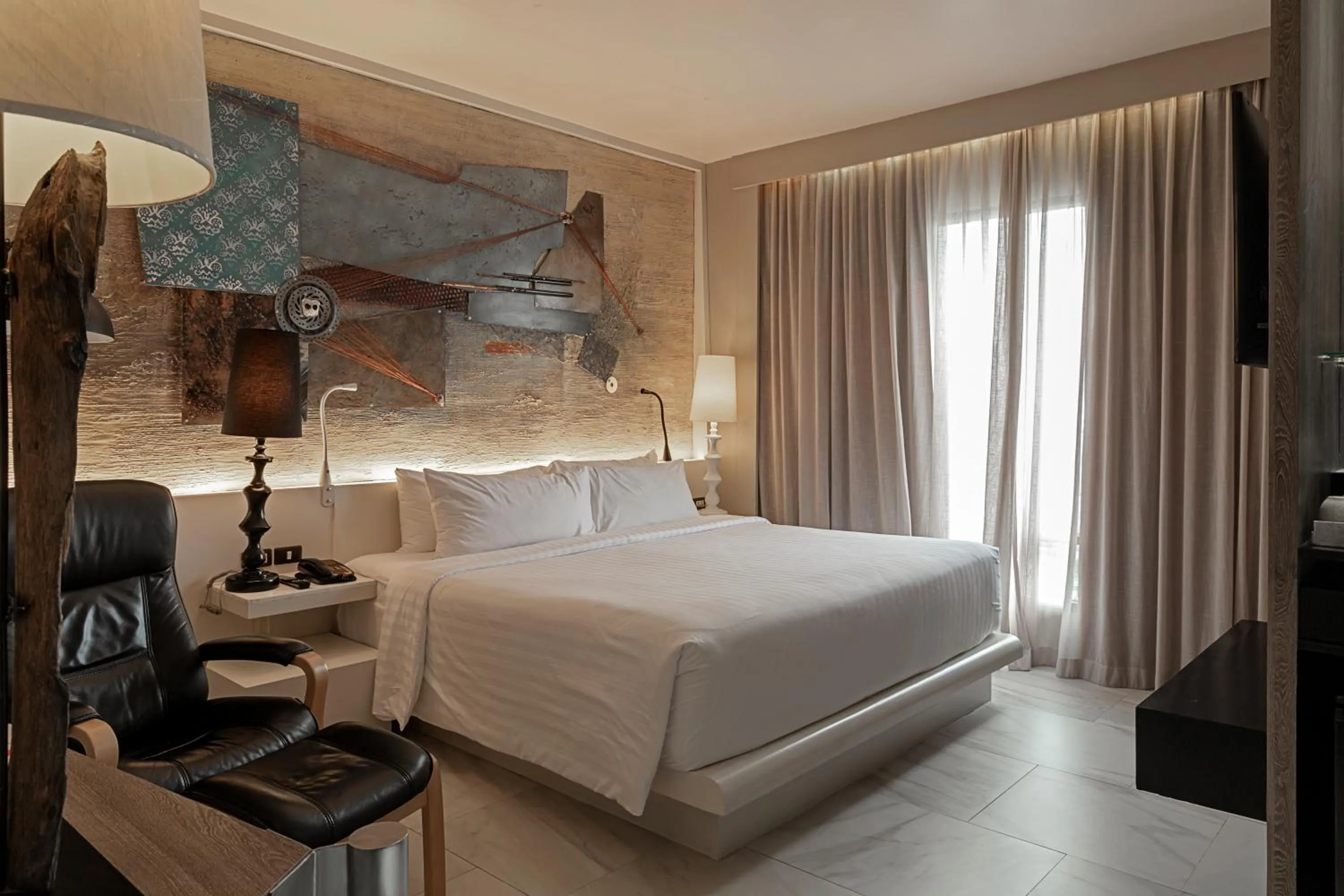 Bed in Siam At Siam Design Hotel Bangkok