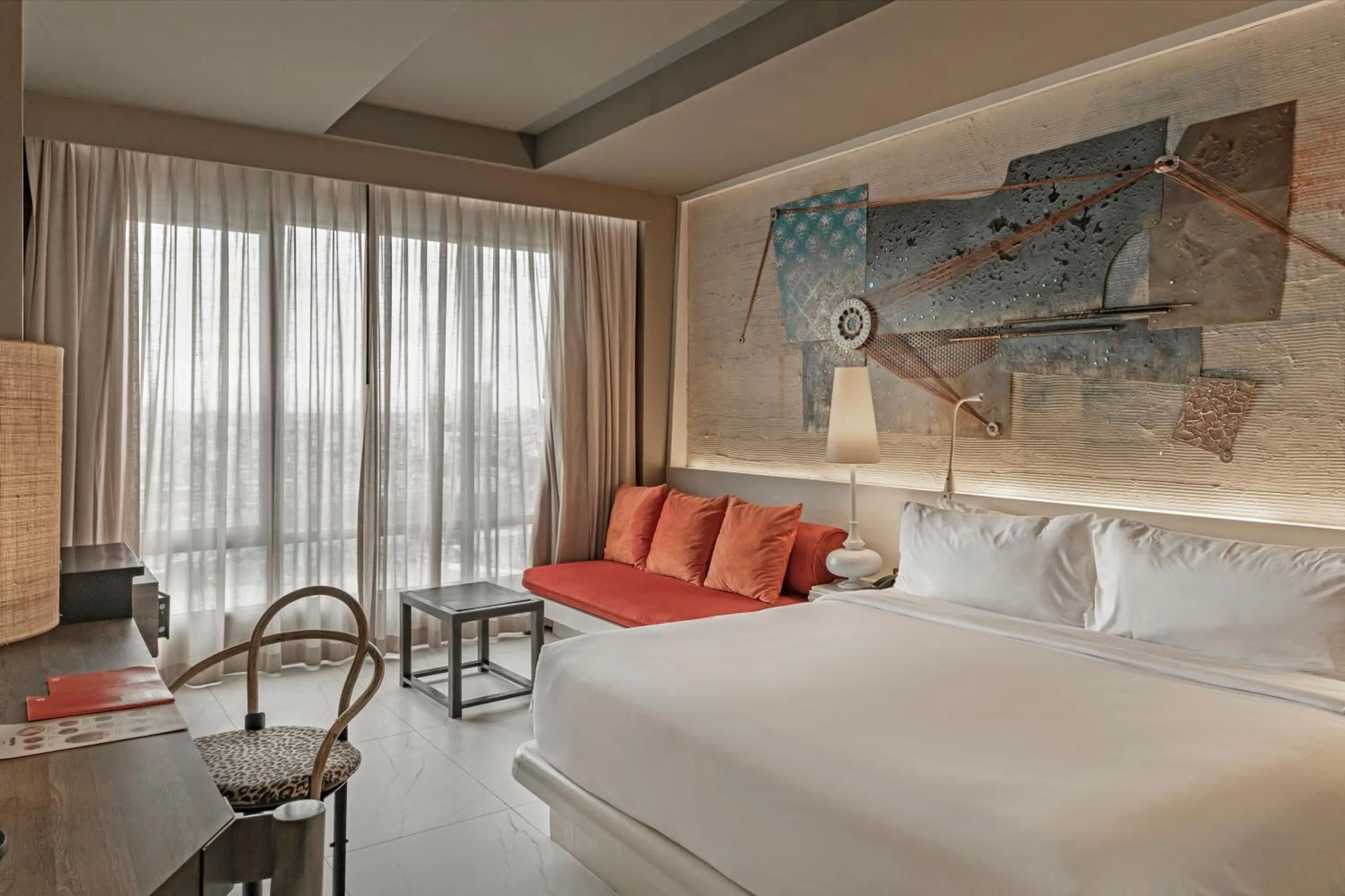 Bed in Siam At Siam Design Hotel Bangkok