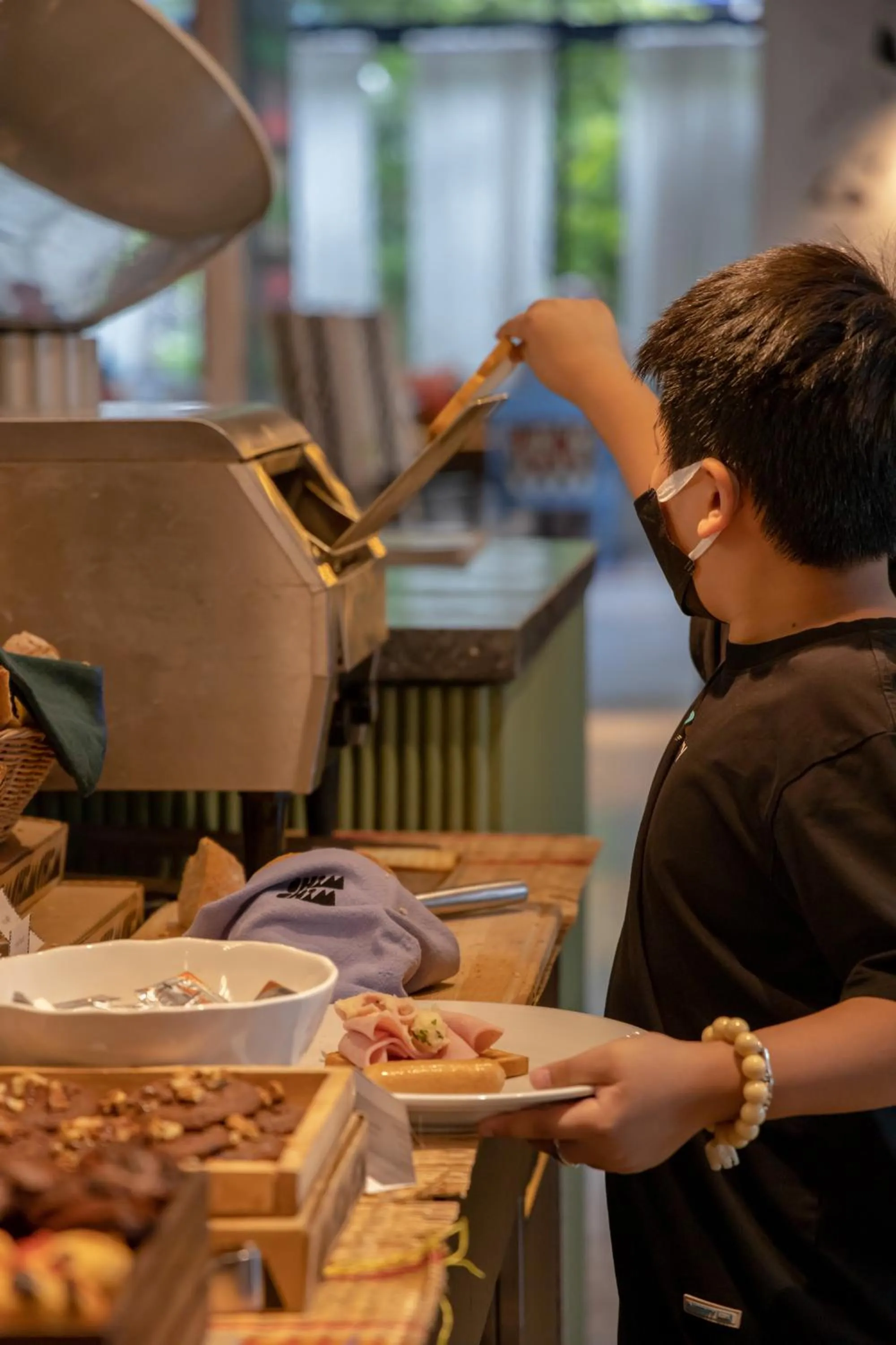 Buffet breakfast in Siam At Siam Design Hotel Bangkok