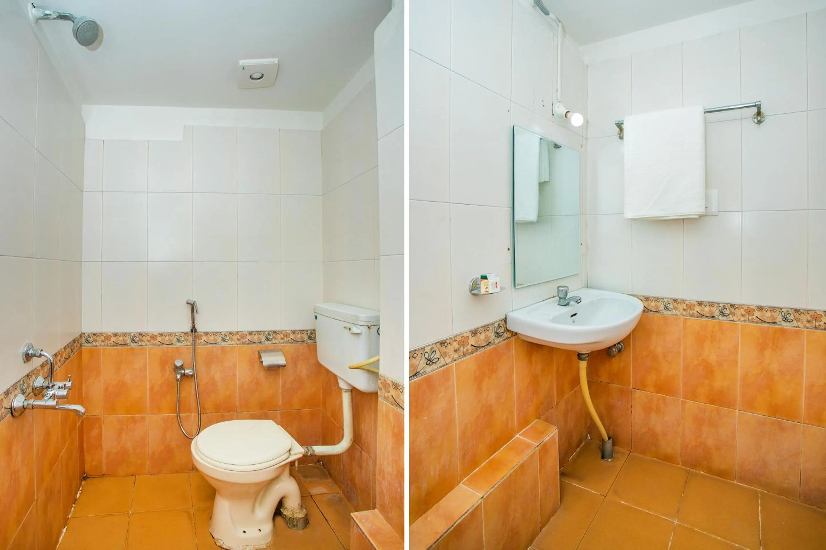 Bathroom in Hotel O Shree AMM Residency