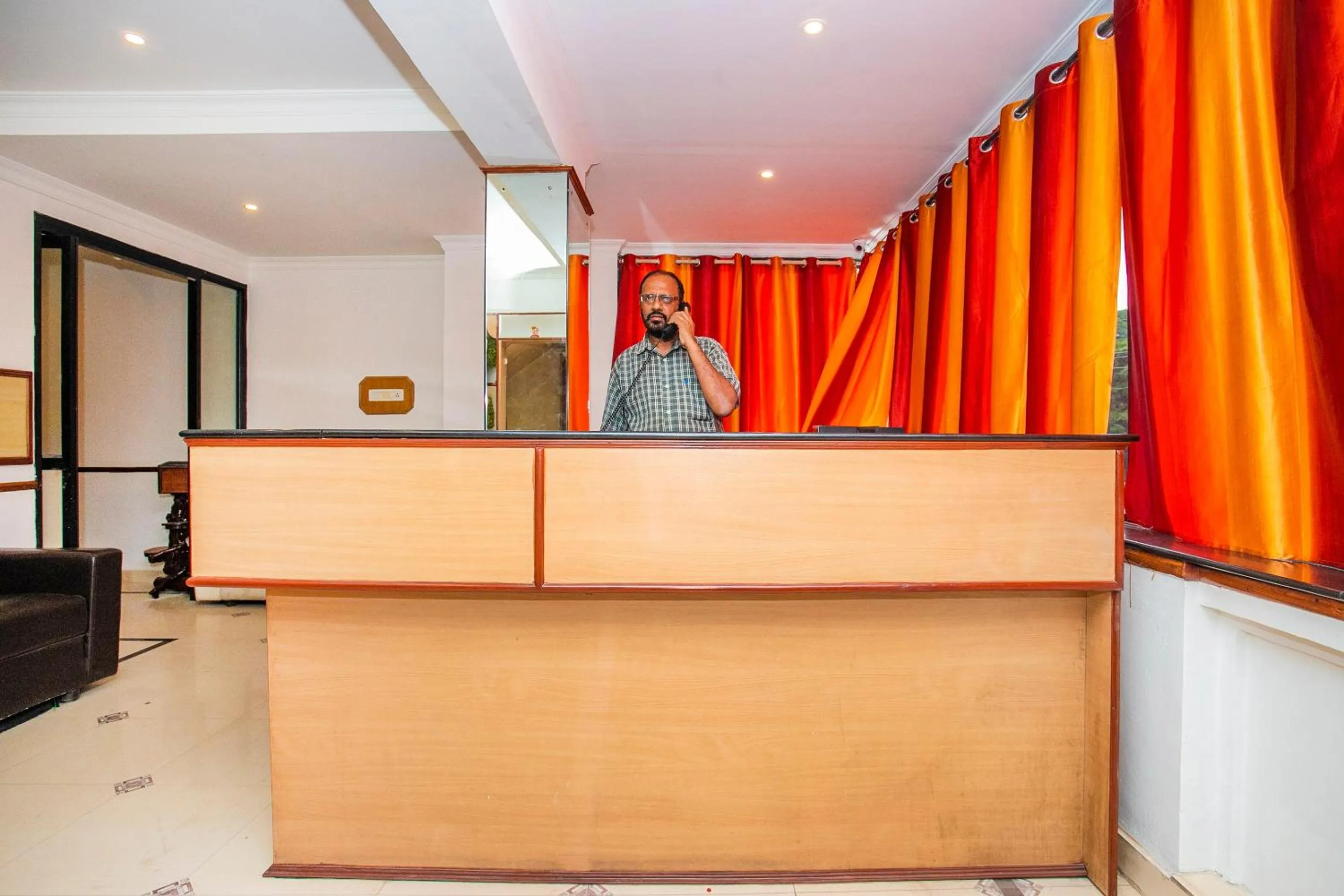 Lobby or reception in Hotel O Shree AMM Residency