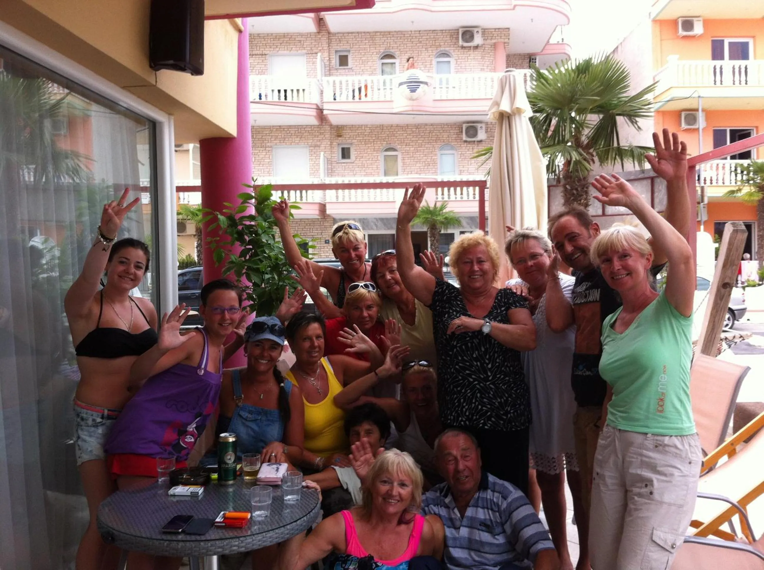 group of guests in Hotel Europe Inn