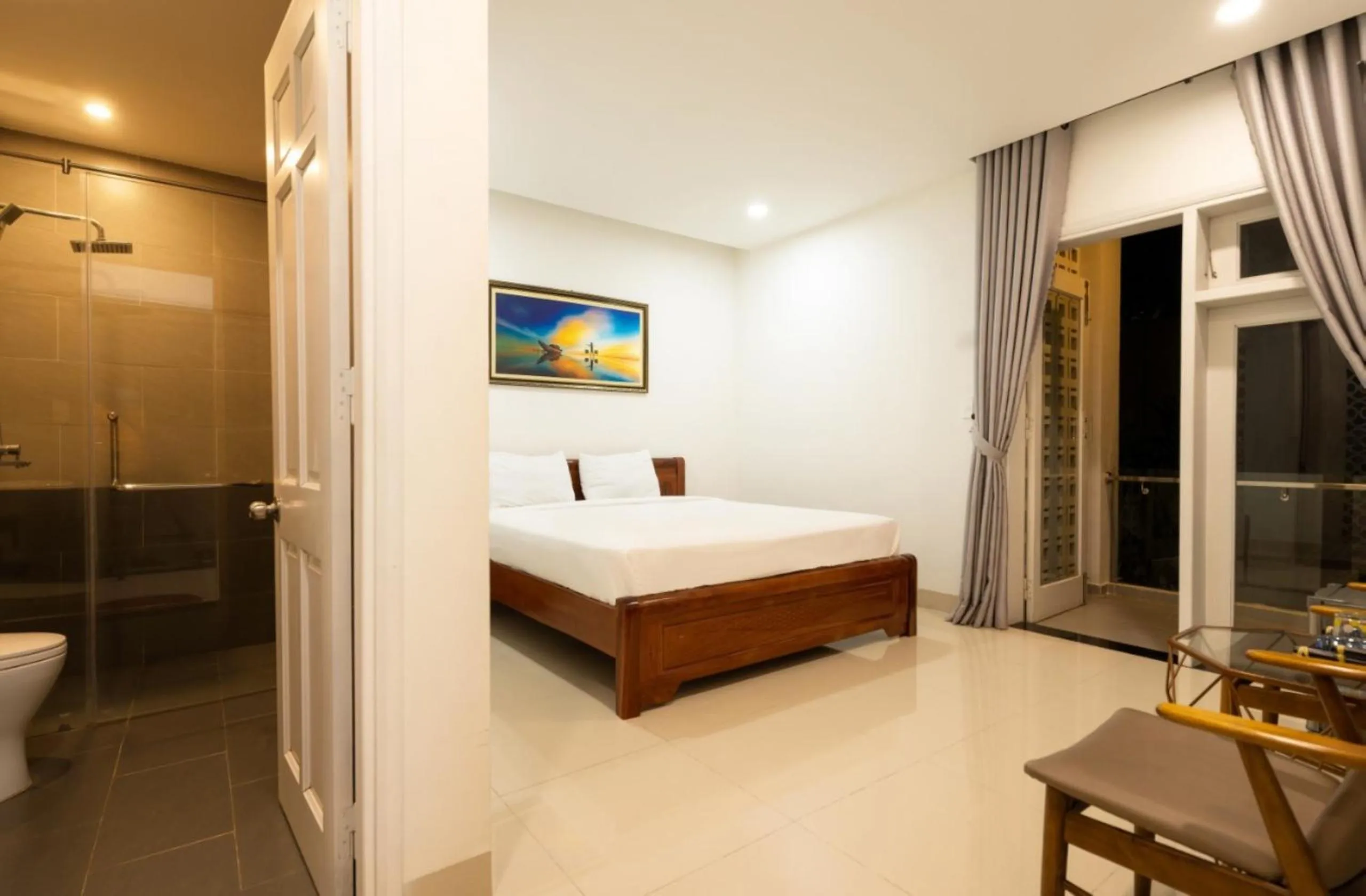 Bed in Chi Thanh Villa