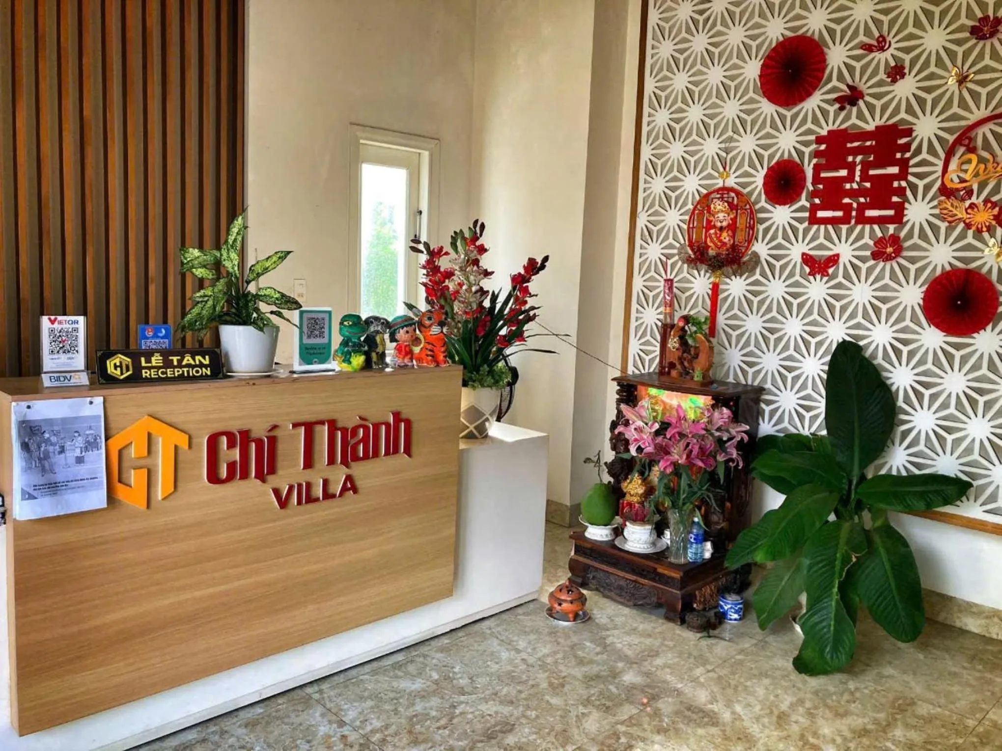 Logo/Certificate/Sign in Chi Thanh Villa