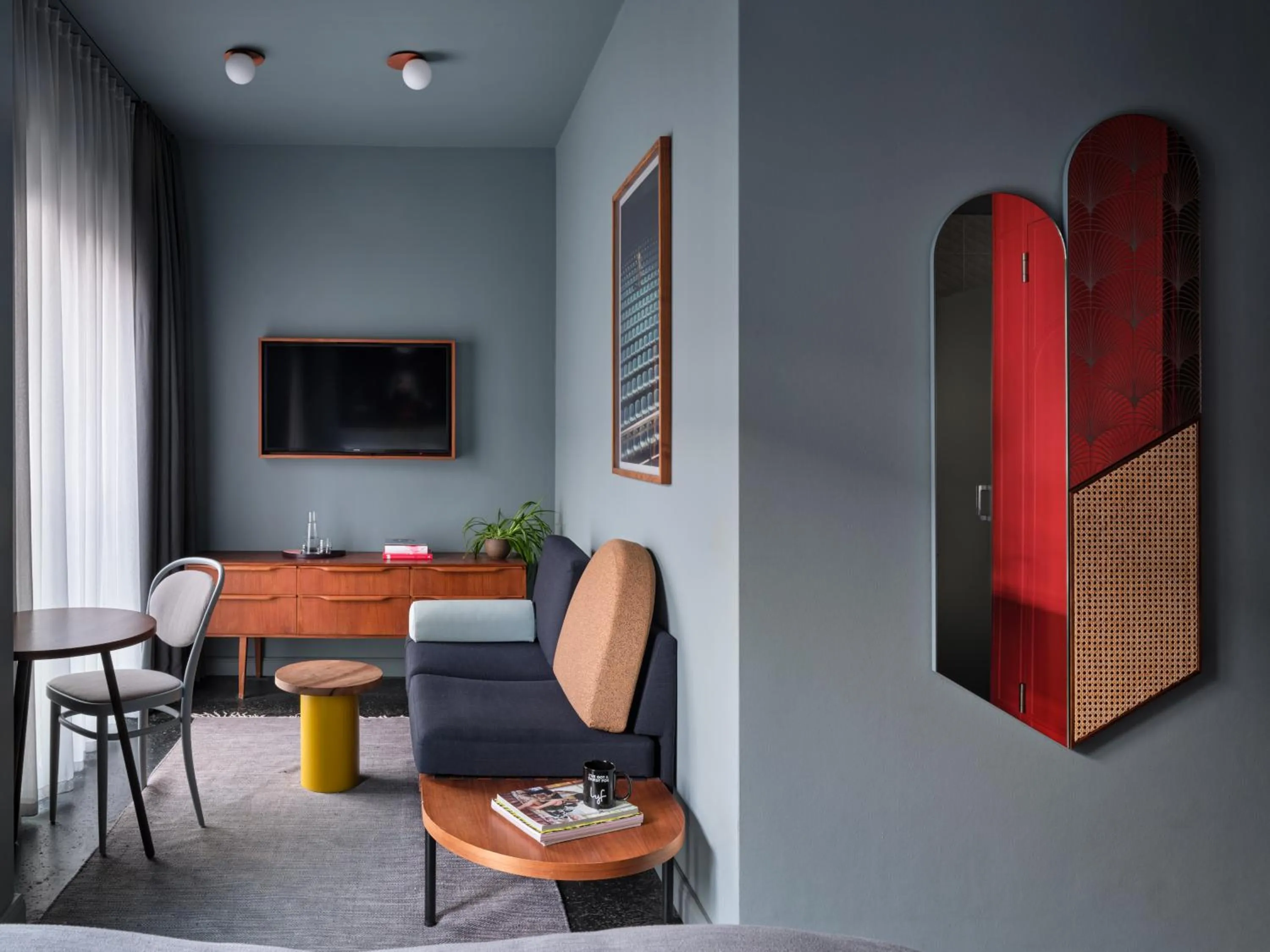 Communal lounge/ TV room in lyf East Frankfurt