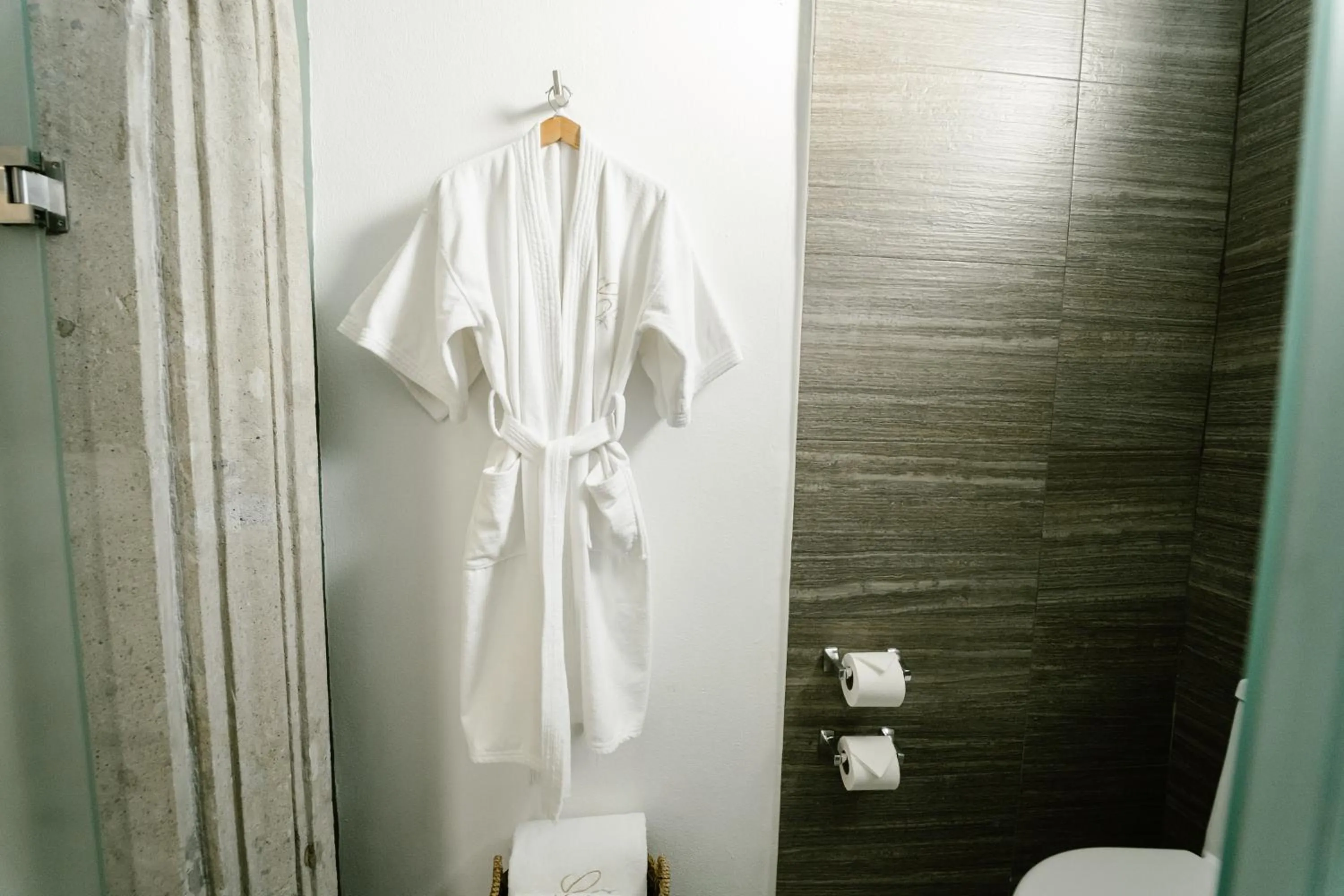 Toilet in Hotel Boutique de Cantera Y Plata