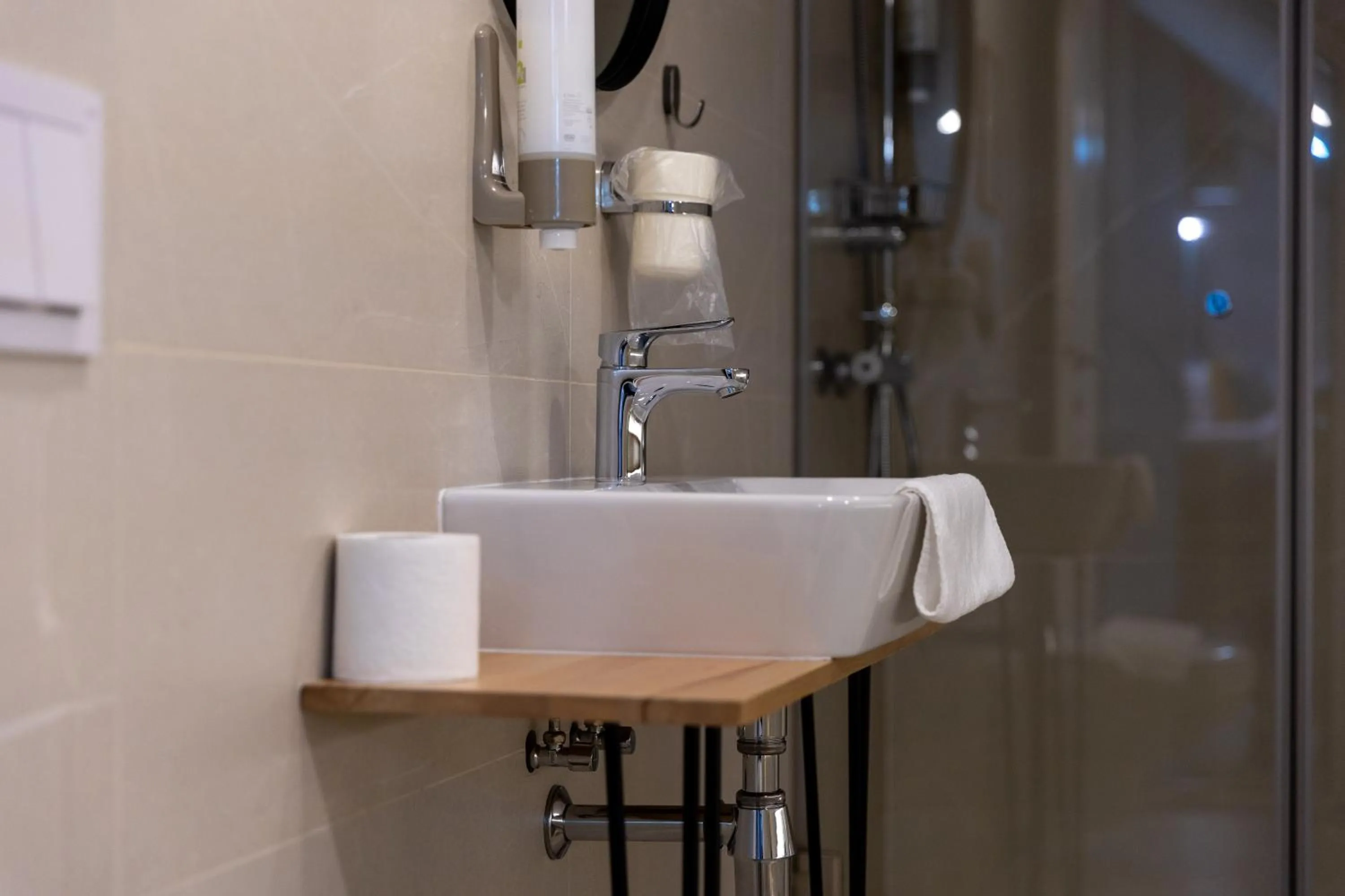 Bathroom in Lumiere House Sibiu