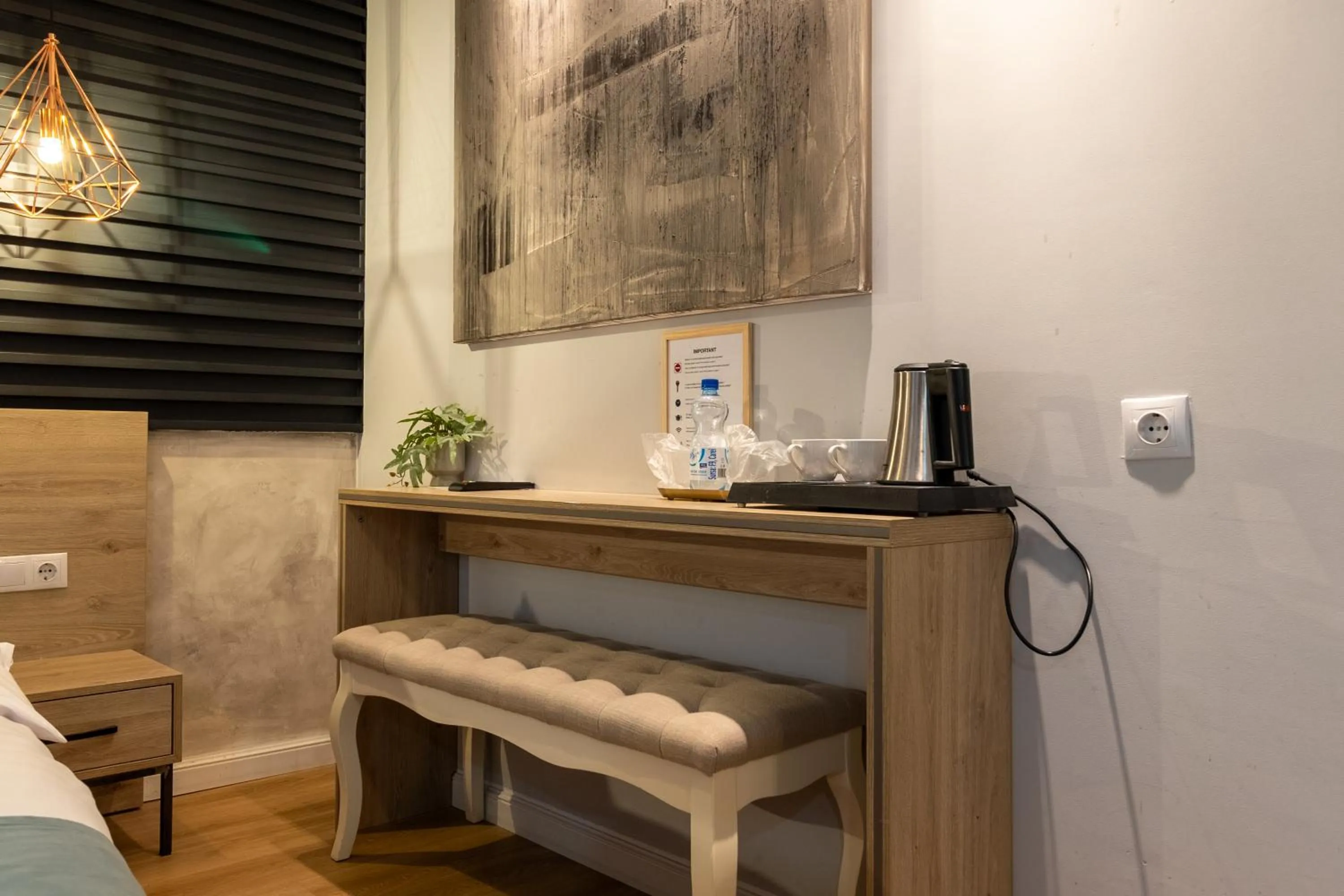 Seating area in Lumiere House Sibiu