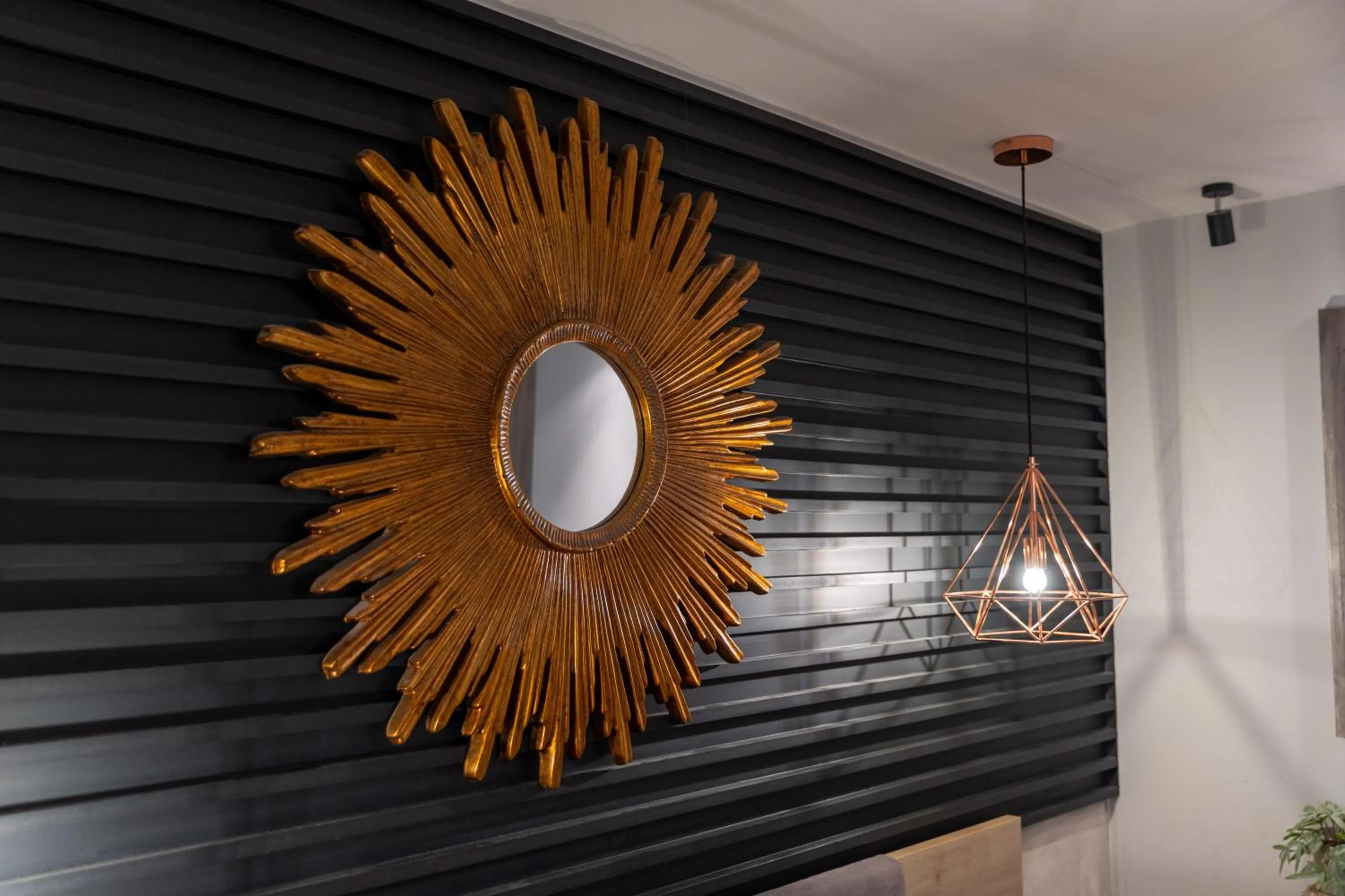 Decorative detail in Lumiere House Sibiu