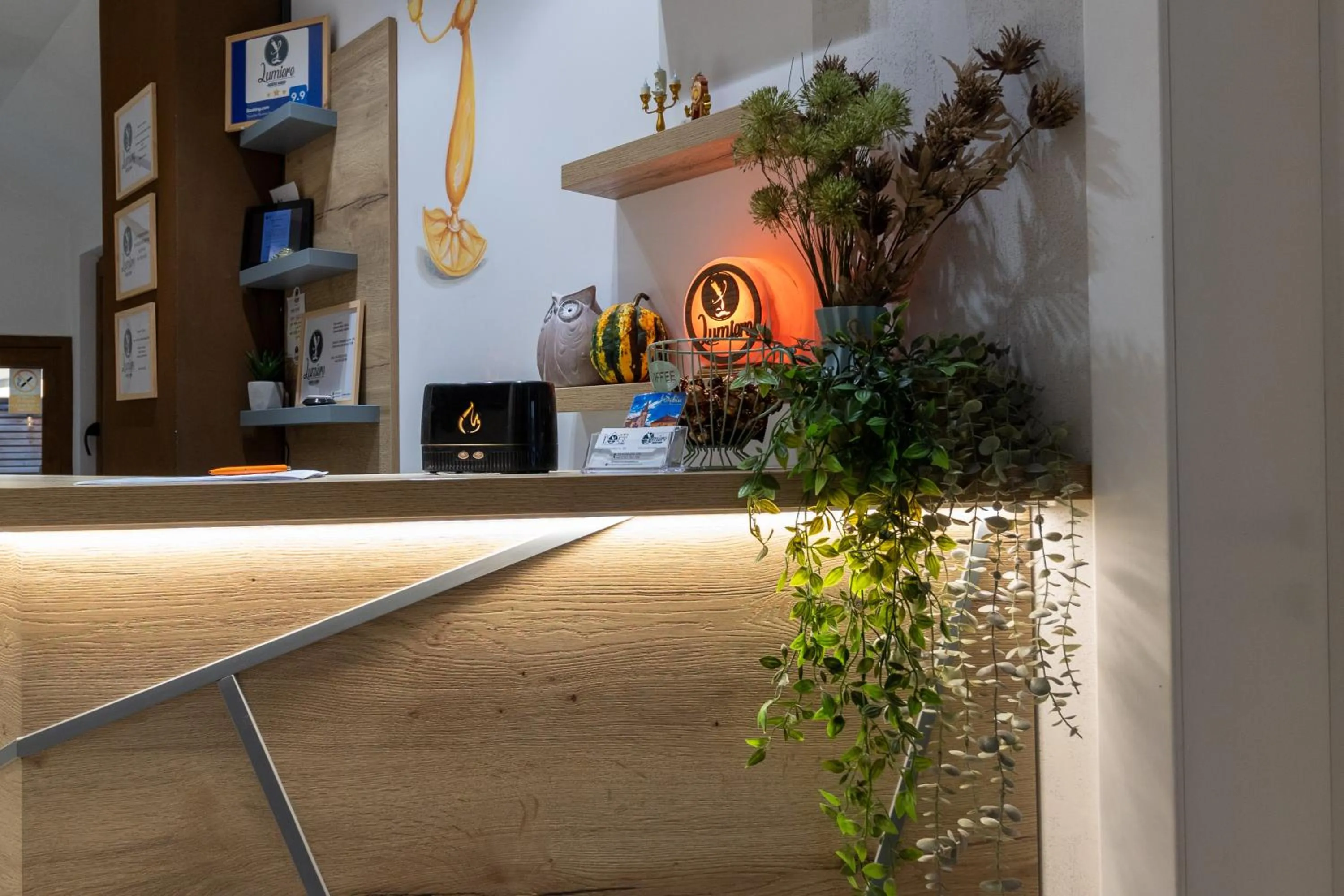 Lobby or reception in Lumiere House Sibiu