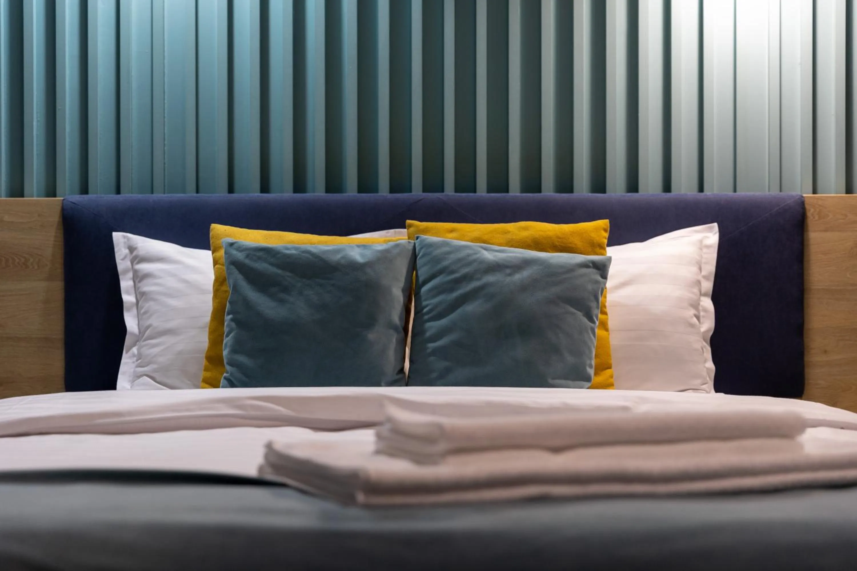 Bed in Lumiere House Sibiu