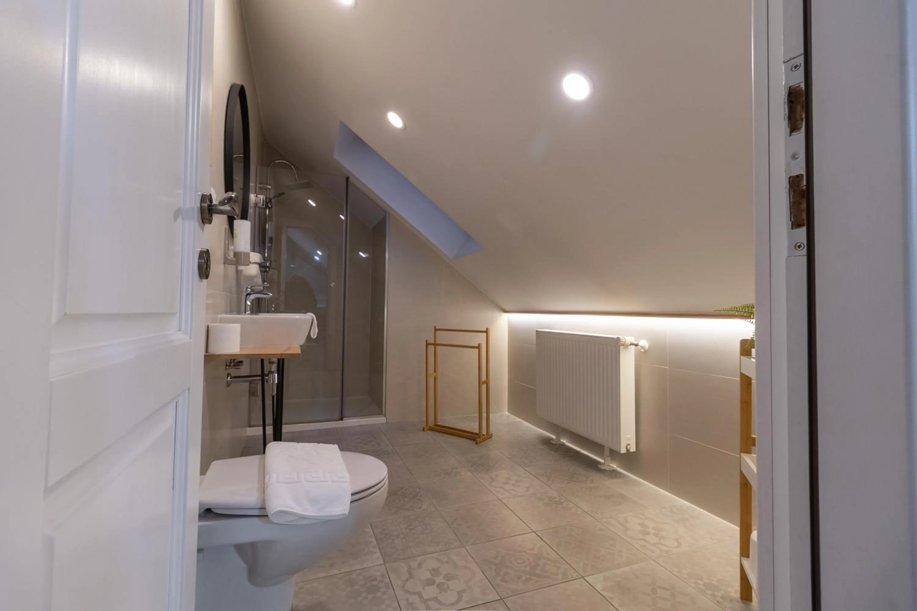 Bathroom in Lumiere House Sibiu