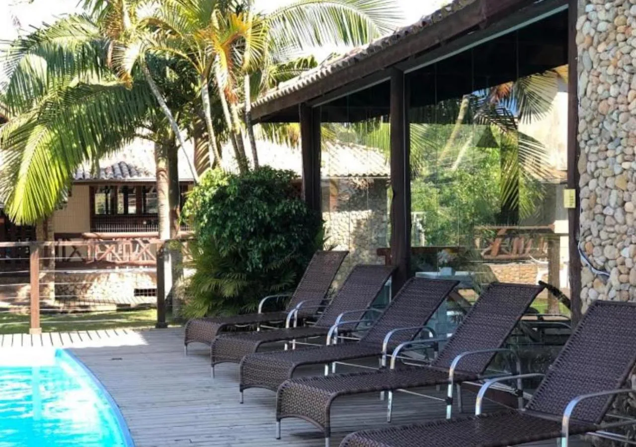 Swimming pool in Pousada Halliny do Rosa