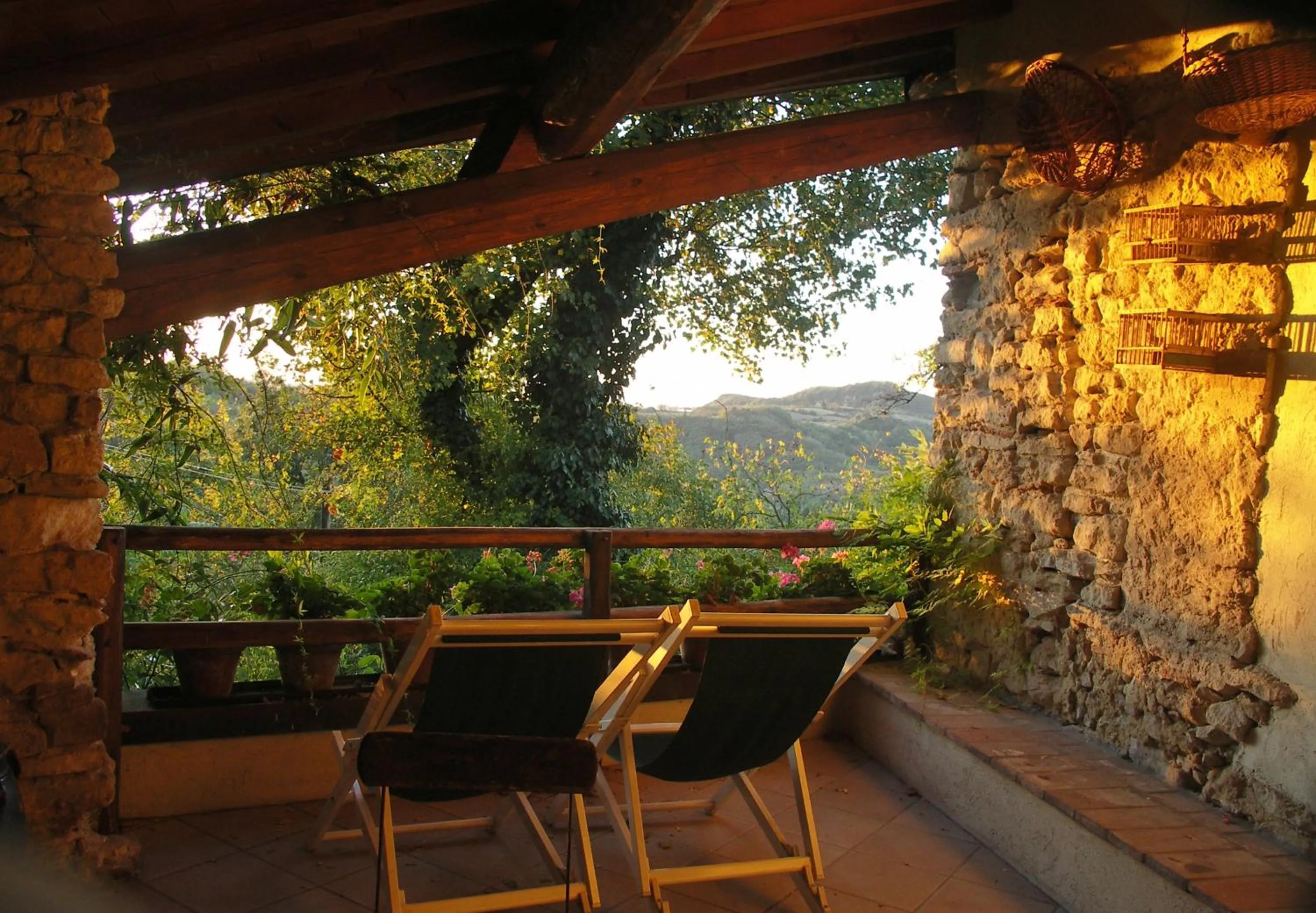 Balcony/Terrace in La Traversina
