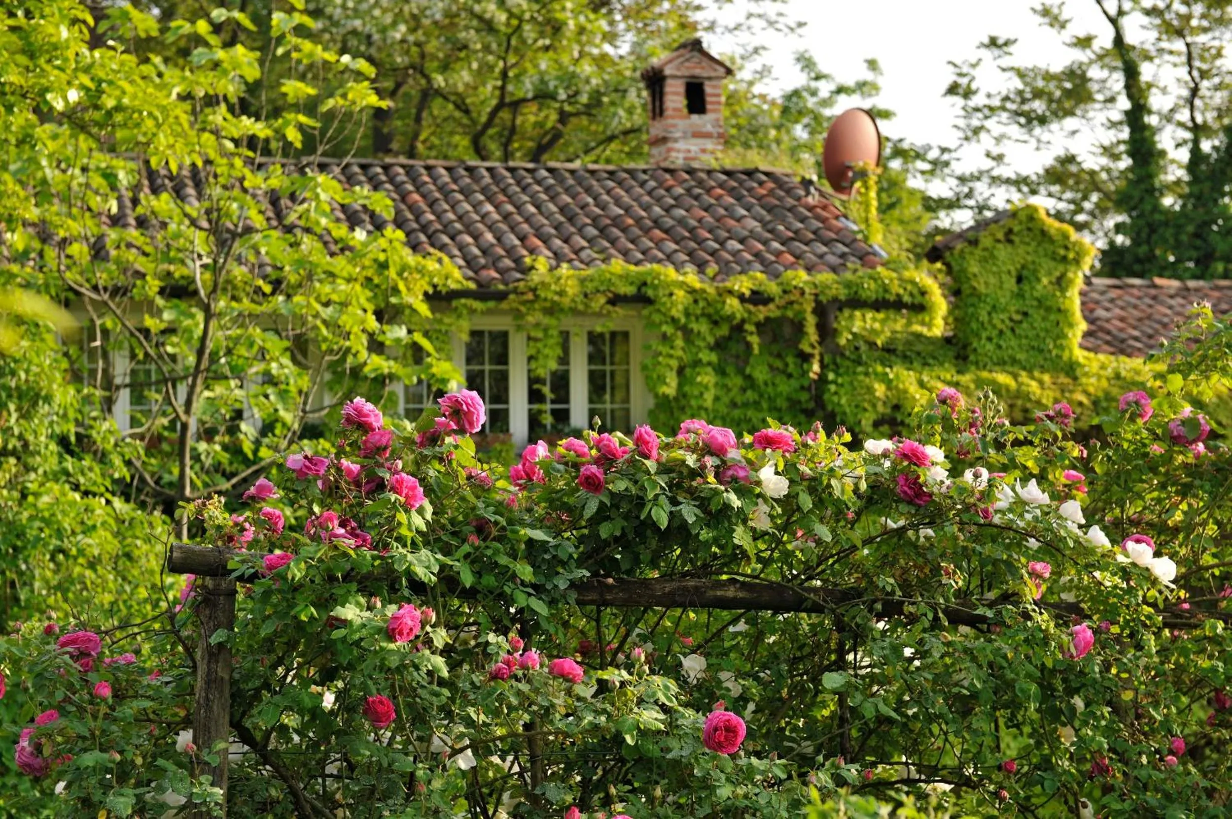 Facade/entrance in La Traversina