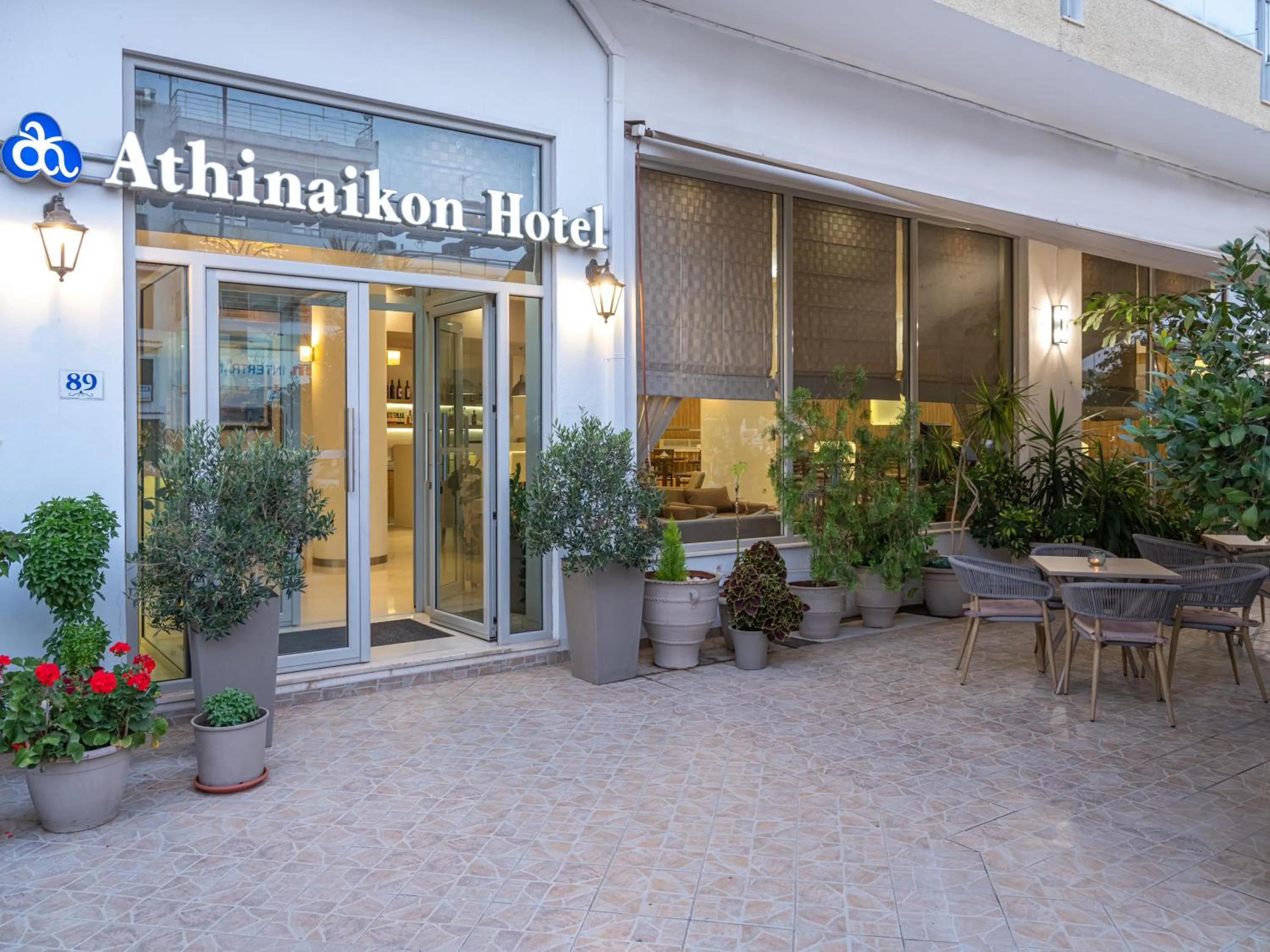 Property building in Athinaiko Hotel