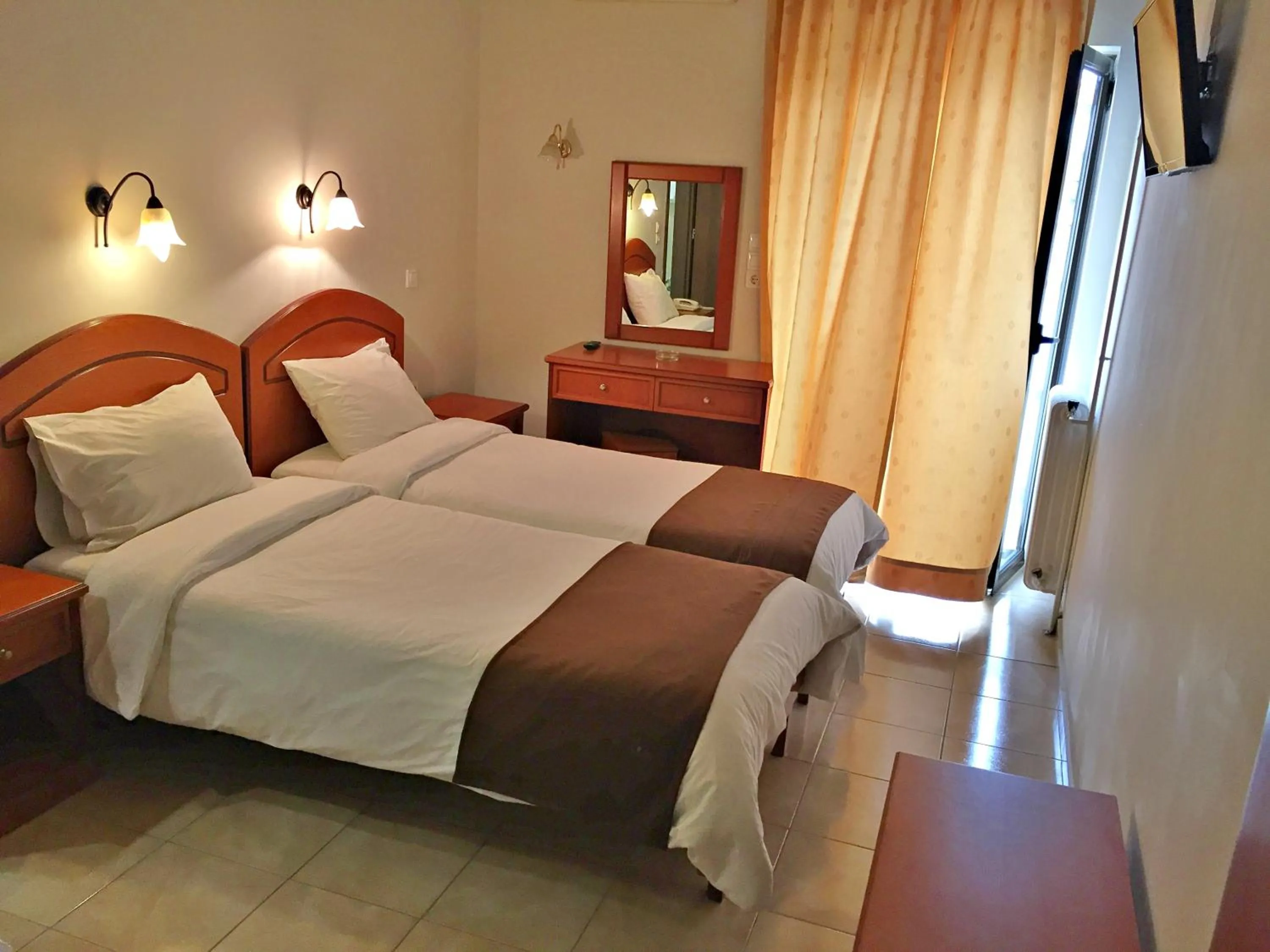 Bedroom, Bed in Athinaiko Hotel