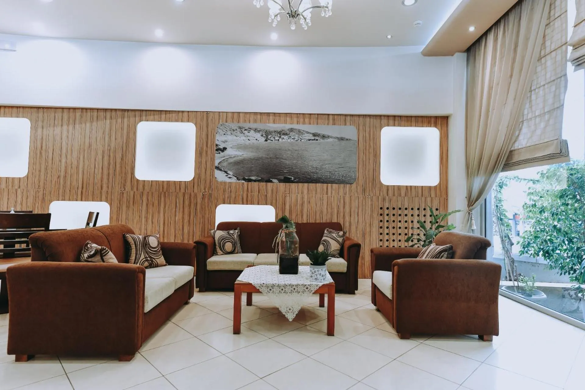 Lounge or bar in Athinaiko Hotel