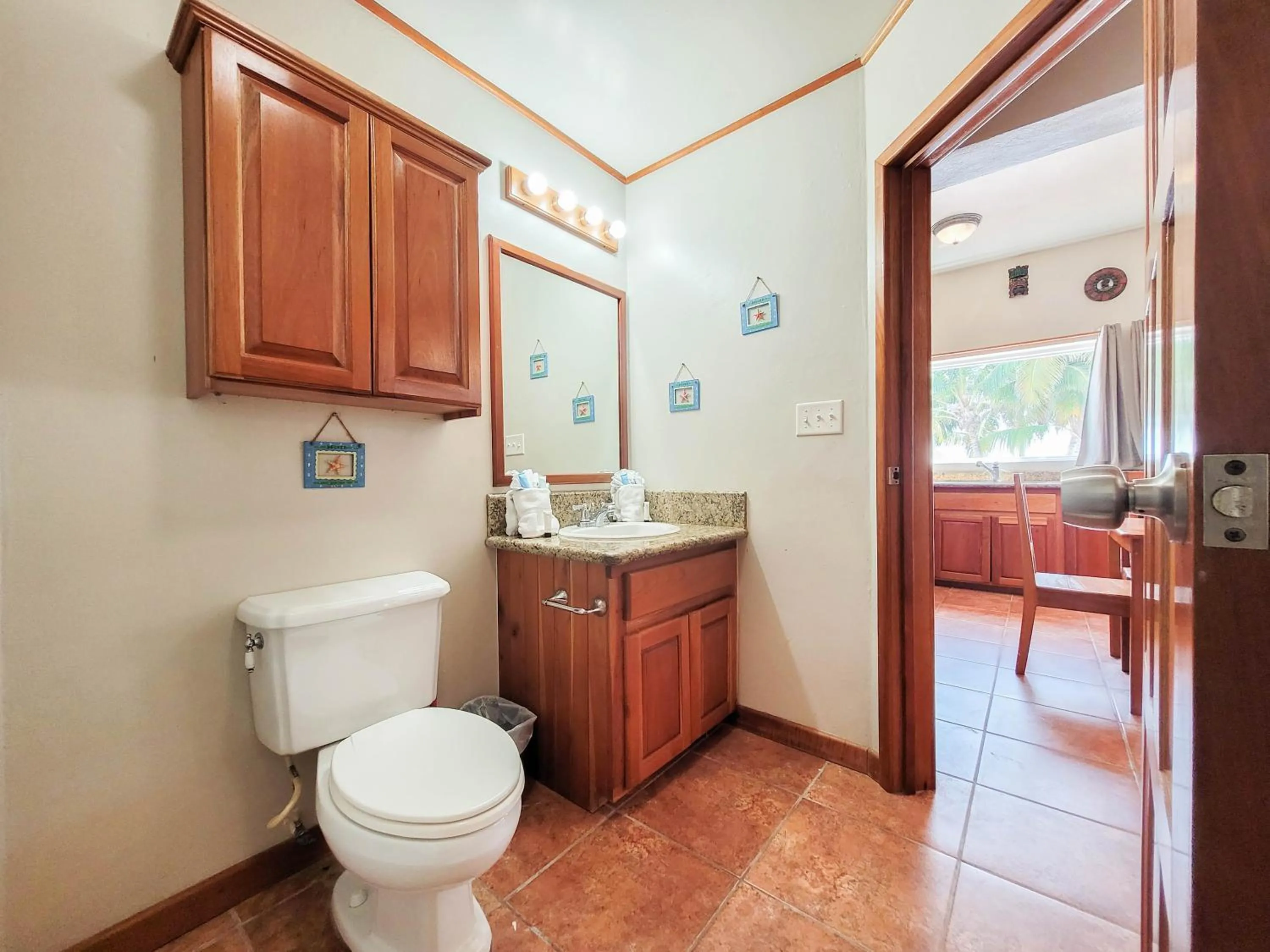 Toilet in Sapphire Beach Resort