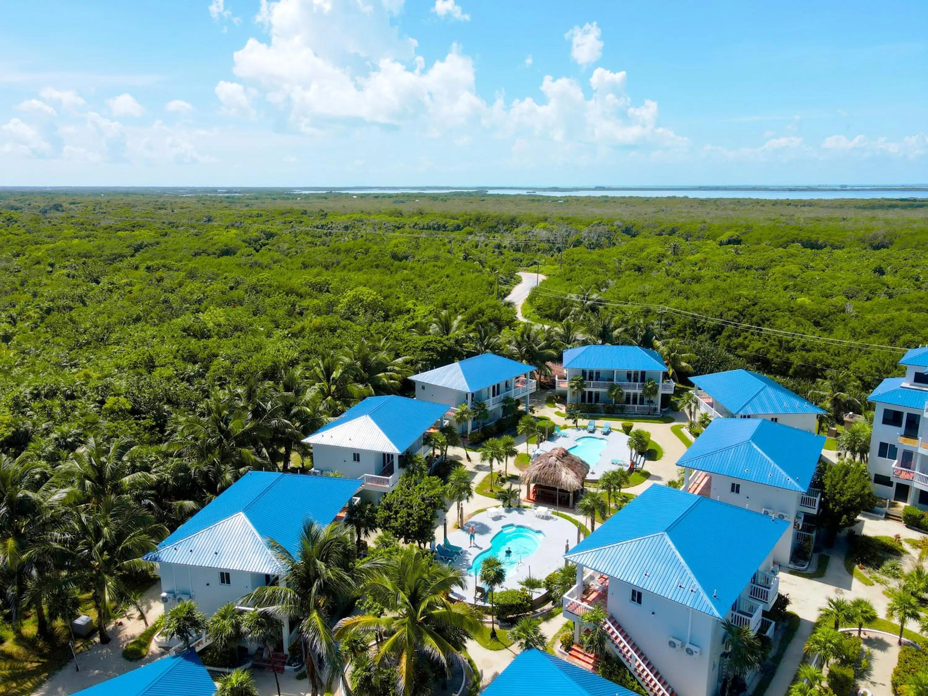 Bird's eye view in Sapphire Beach Resort