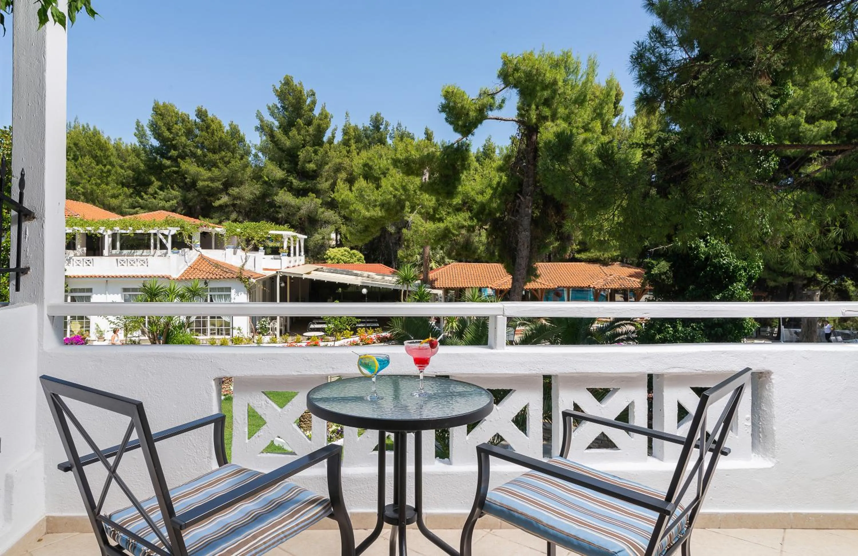 Balcony/Terrace in Porfi Beach Hotel