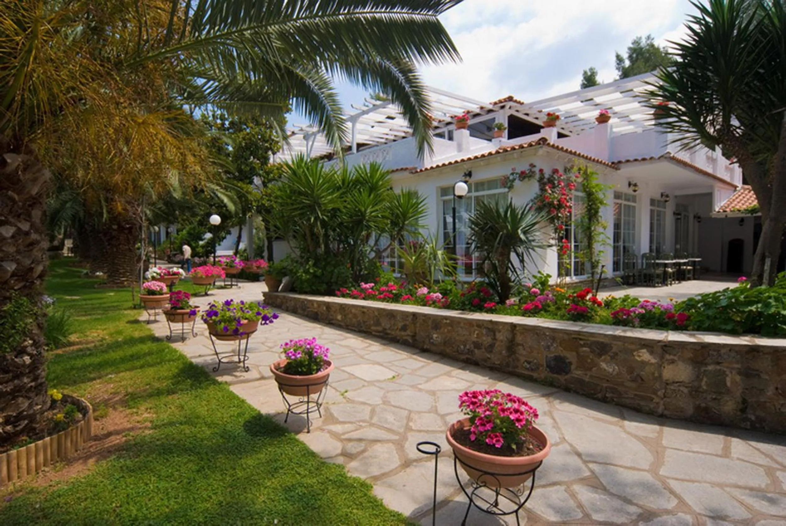 Property building in Porfi Beach Hotel