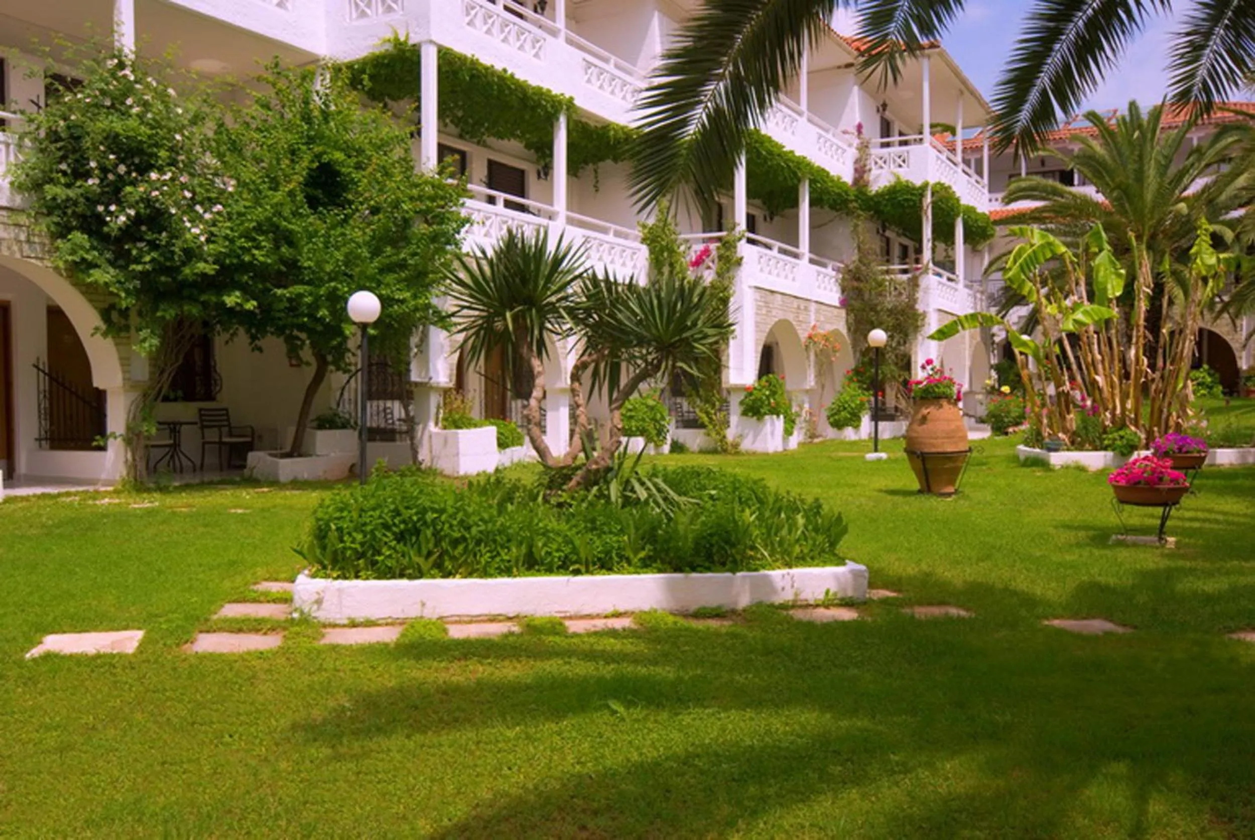Property building in Porfi Beach Hotel