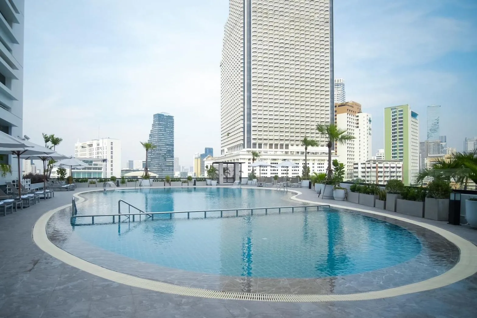 Swimming pool in Centre Point Plus Hotel Silom - Newly Renovated