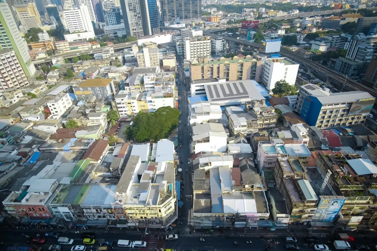 City view in Centre Point Plus Hotel Silom - Newly Renovated