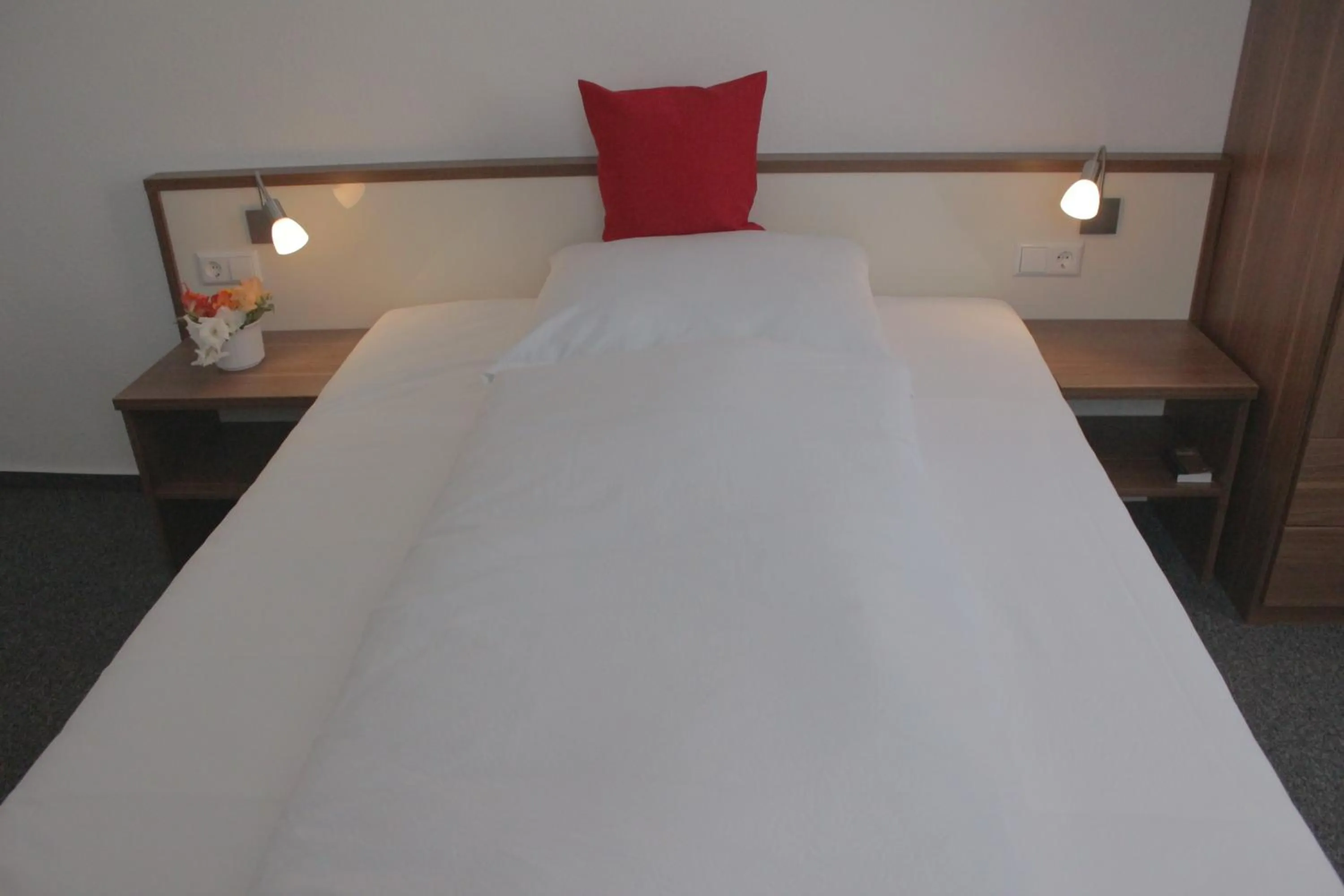 Bed in Gasthof Rose