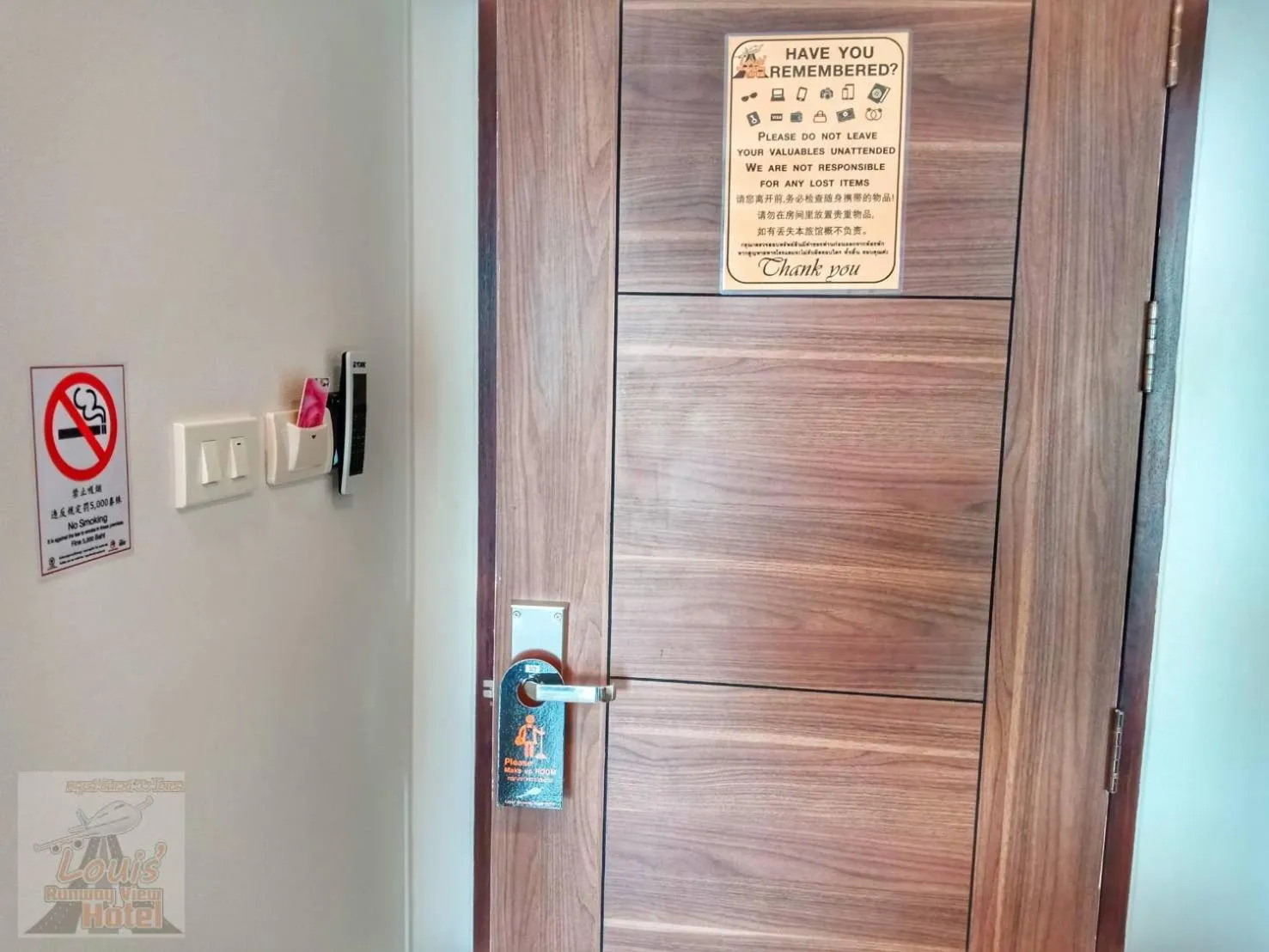 Property logo or sign in Louis' Runway View Hotel - SHA Extra Plus