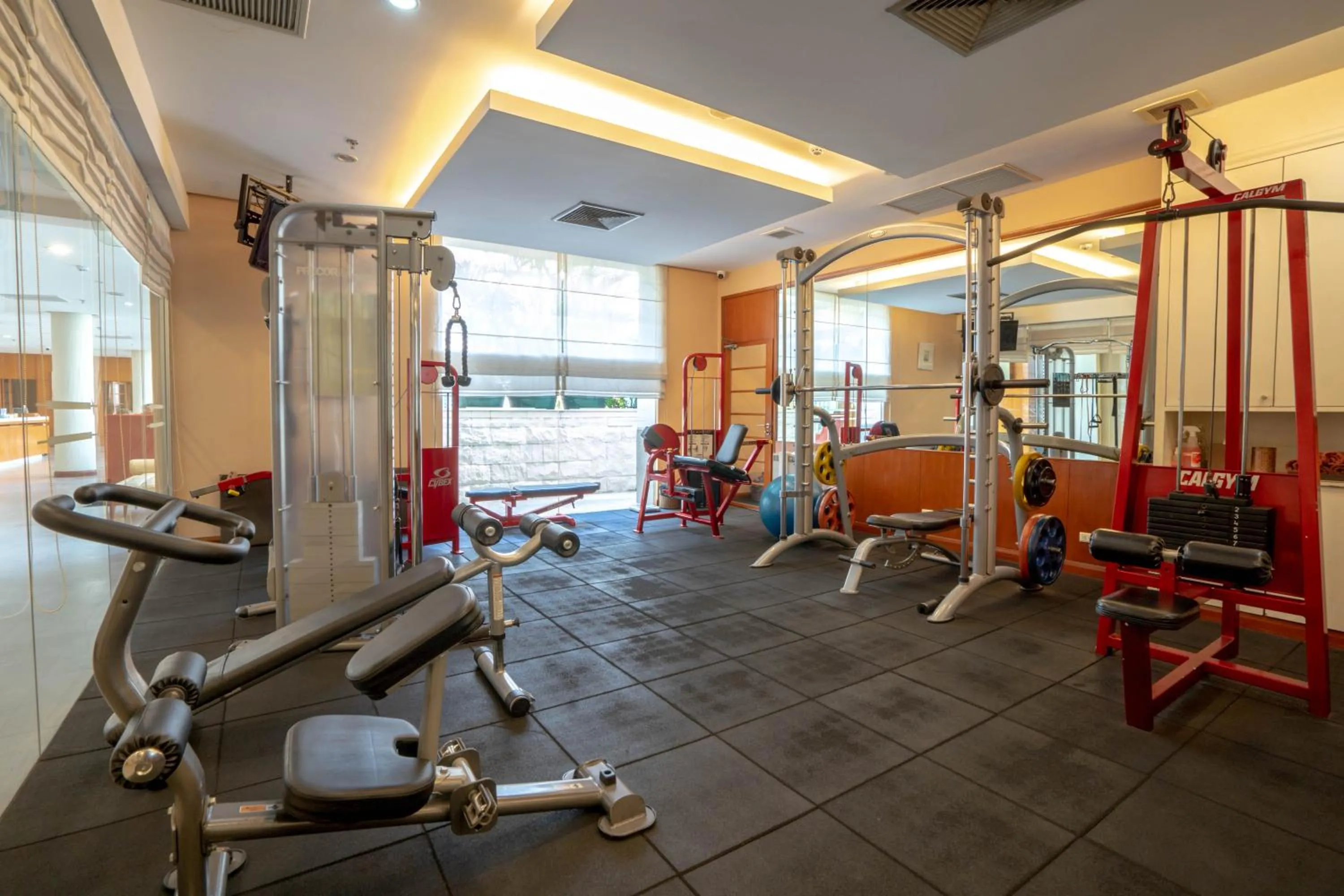 Fitness centre/facilities in AT EASE saladaeng by AETAS