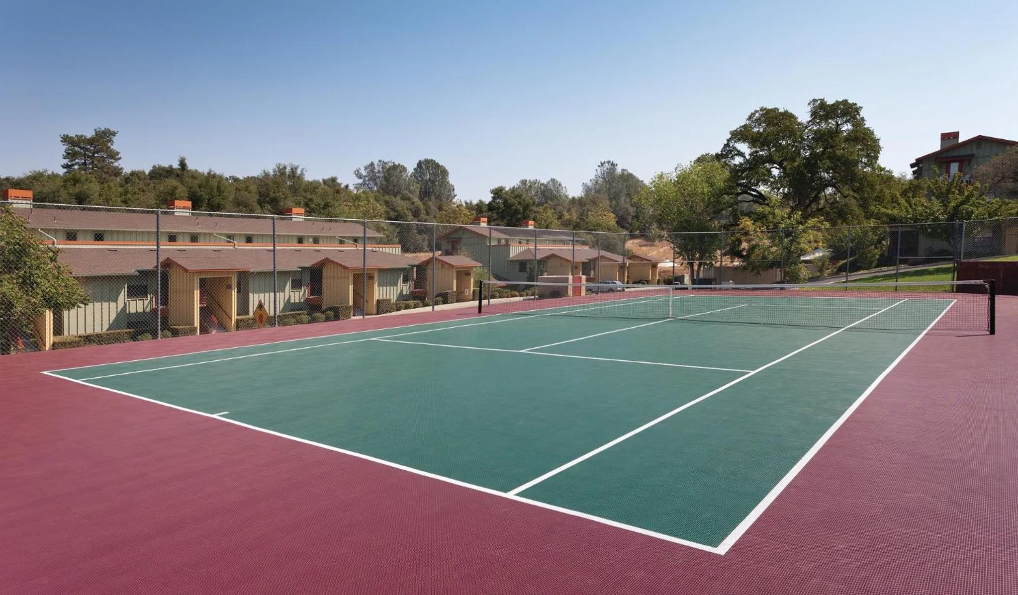Tennis court in WorldMark Angels Camp